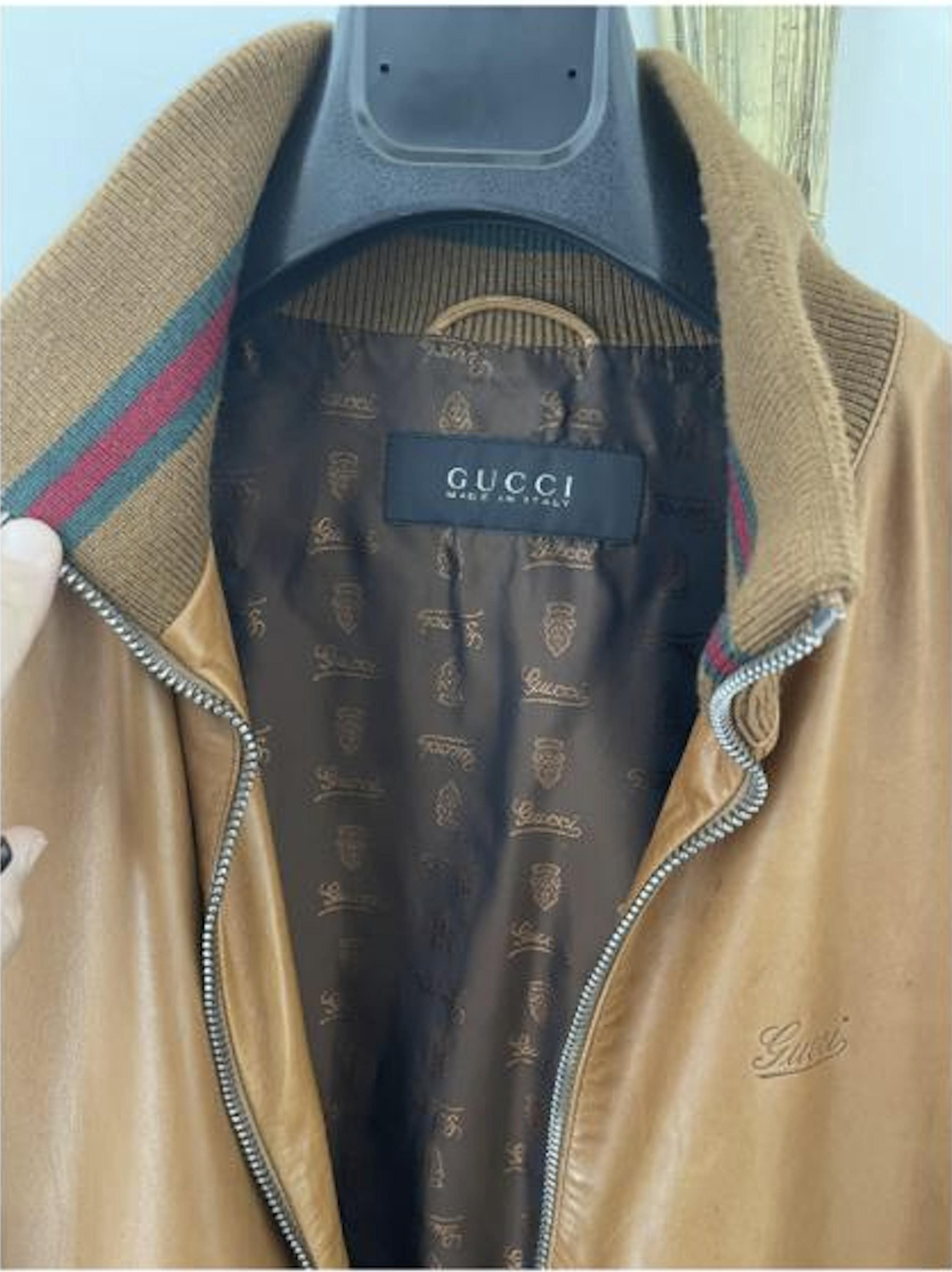 Gucci Gucci jacket M Brown Size US M / EU 48-50 / 2 - 8 Thumbnail