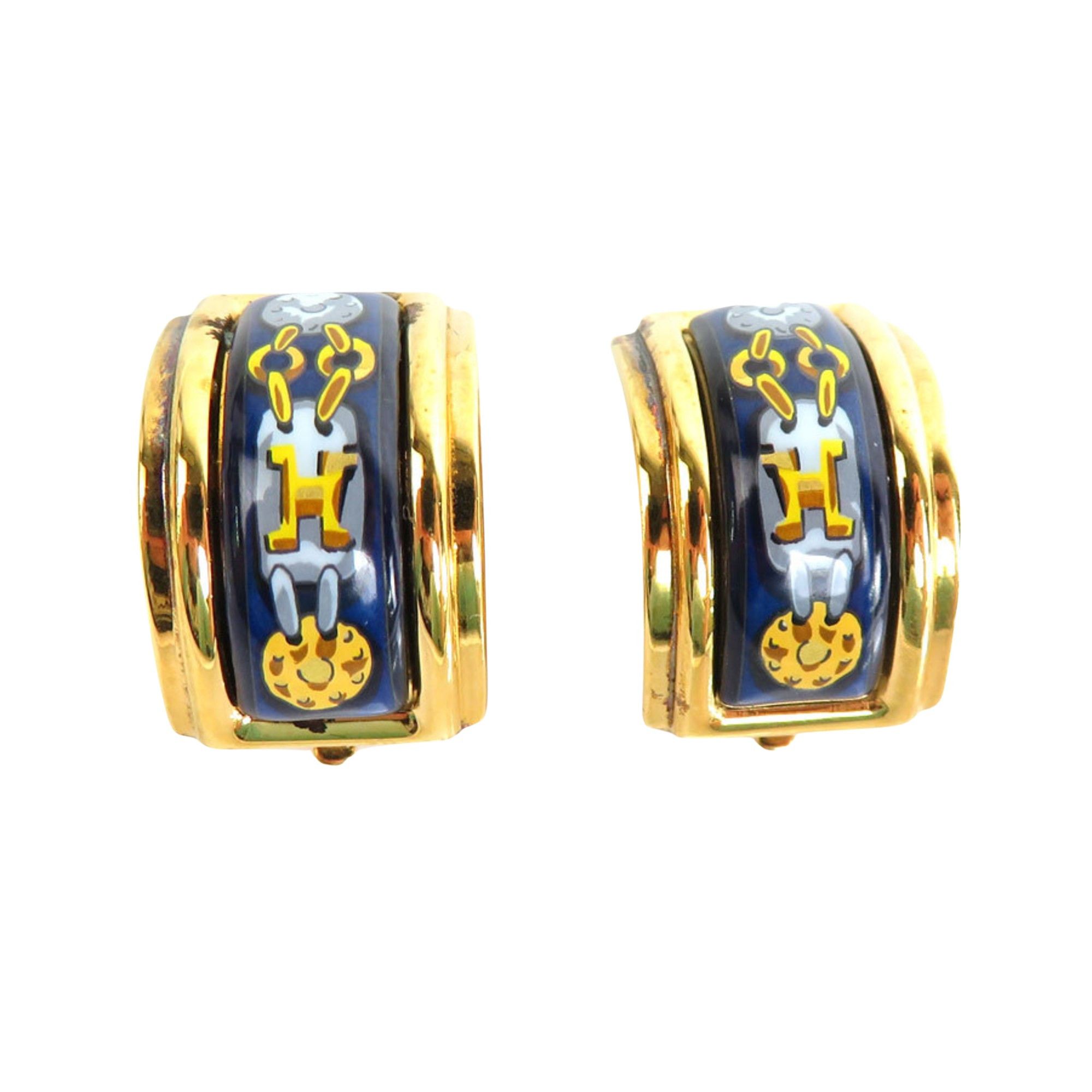 image of Hermes Earring in Gold, Women's