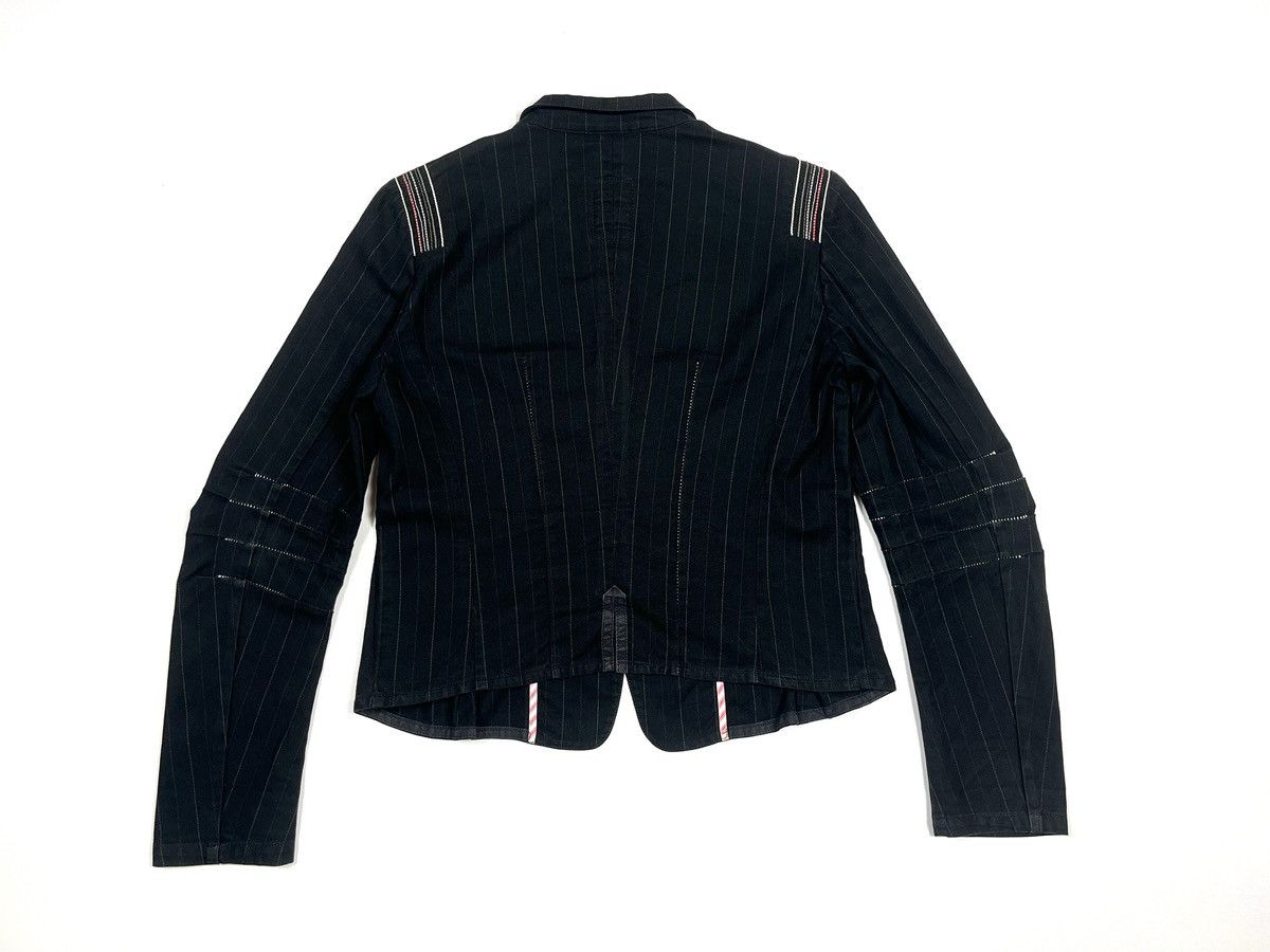 Marithe + Francois Girbaud Vintage Marithe Francois Girbaud Blazer Jacket womens italy Size L / US 10 / IT 46 - 17 Thumbnail