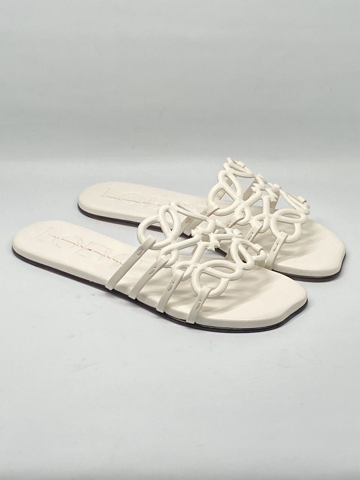 Loewe Loewe Petal Anagram slide in soft calfskin size 37 Size US 7 / IT 37 - 5 Thumbnail