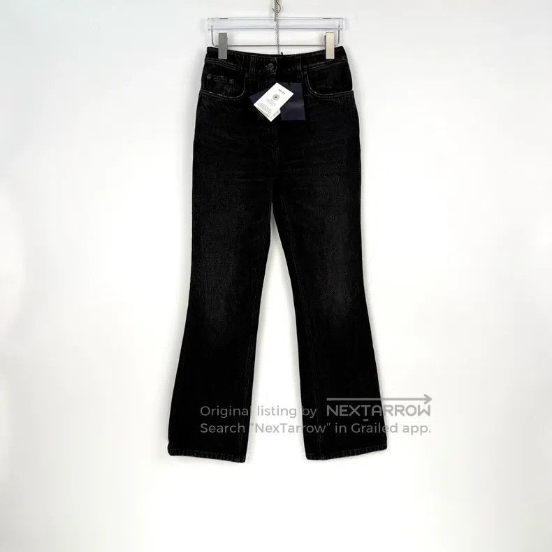 Prada Prada Black nylon triangle side zipper trousers Size 25" / US 0 / IT 36 - 3 Thumbnail