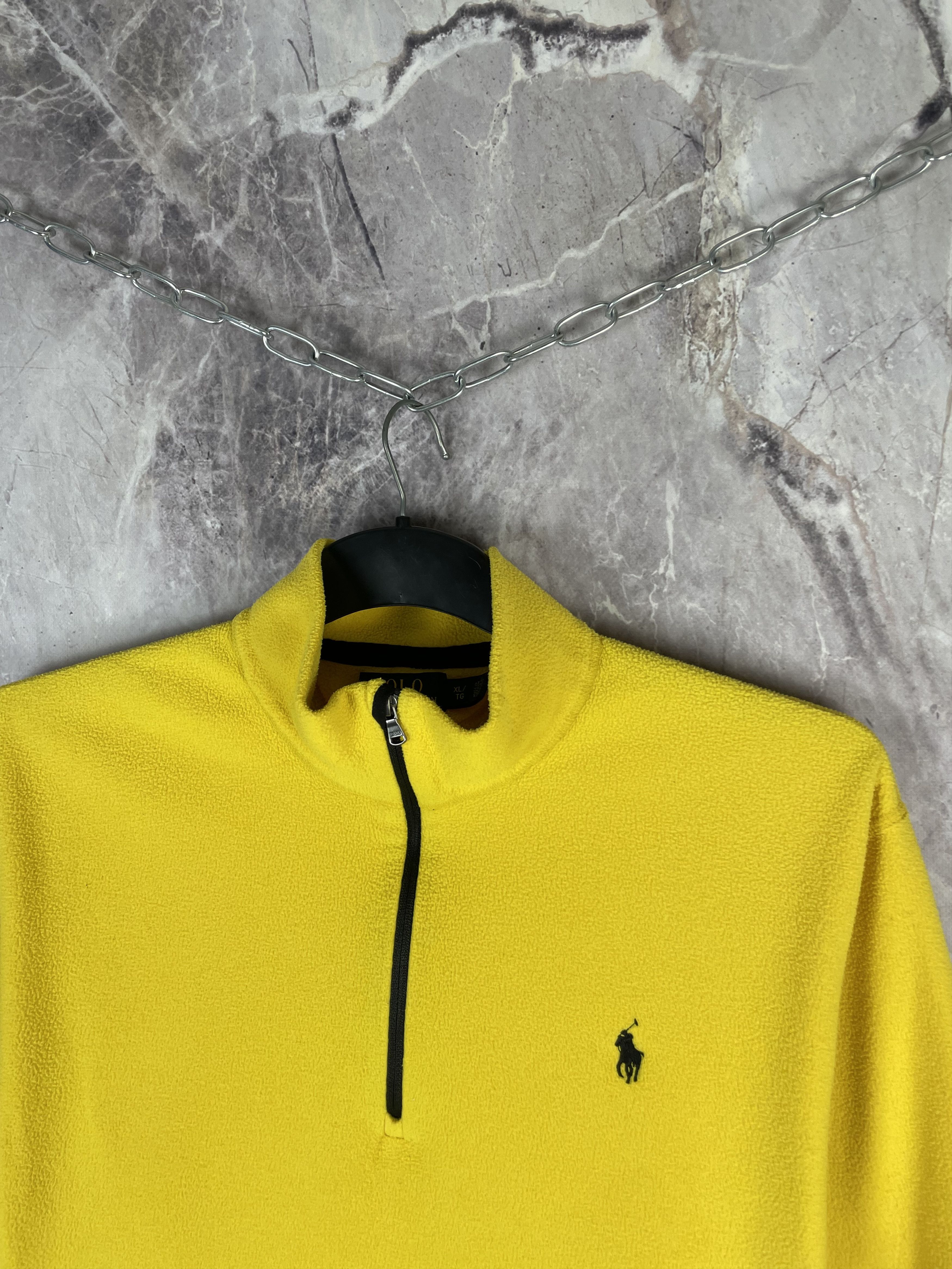Polo Ralph Lauren Polo Ralph Lauren Vintage Fleece Sweatshirt 1/4 ZIp Rare Size US XL / EU 56 / 4 - 3 Thumbnail