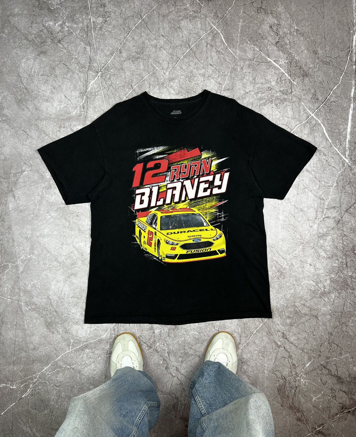 NASCAR × Vintage Vintage 90s NASCAR Bill Elliott McDonalds Racing Graphic Tee Size US XL / EU 56 / 4 - 1 Thumbnail