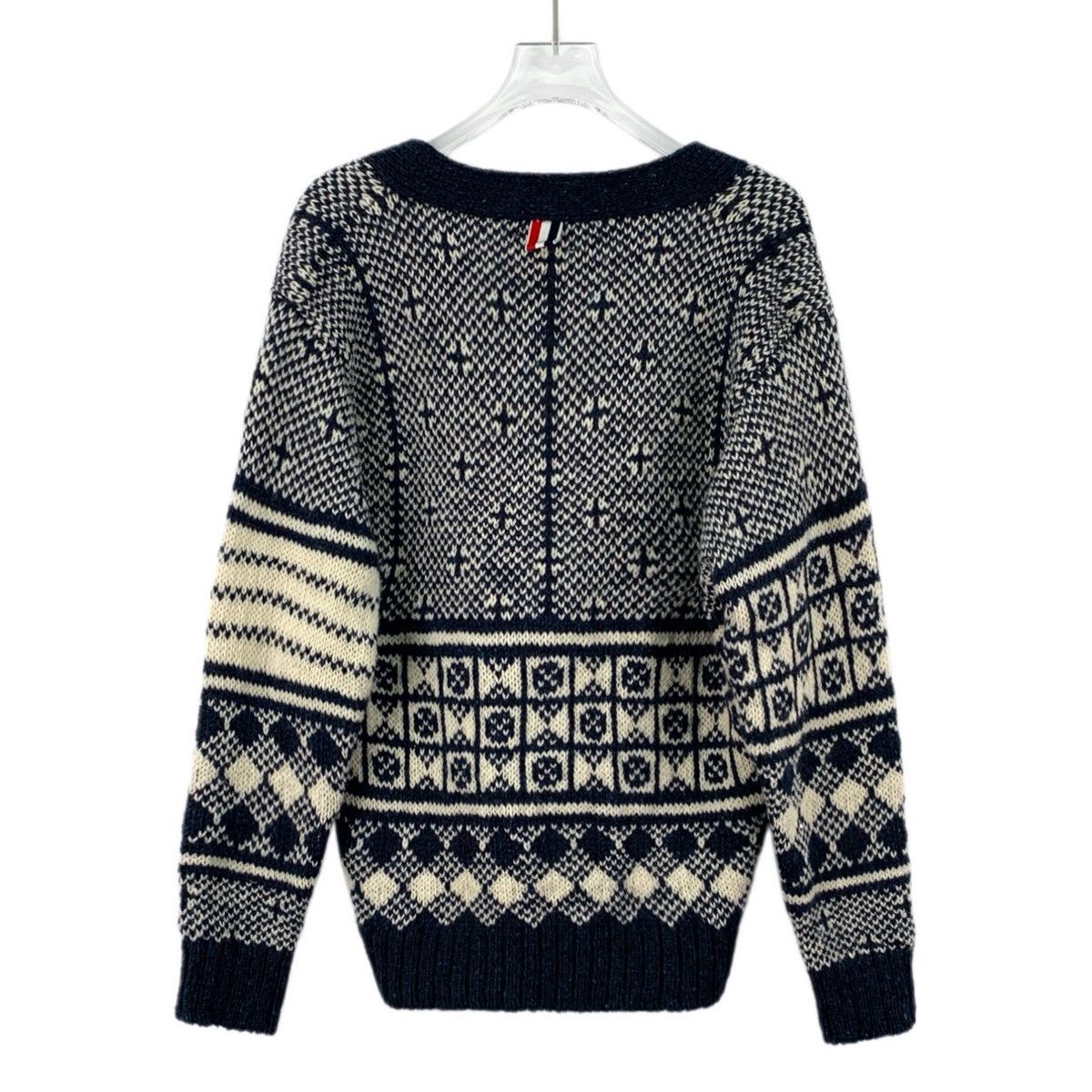 Thom Browne Thom Browne Long Sleeve Knit Cardigan K26WX Size M / US 6-8 / IT 42-44 - 2 Thumbnail