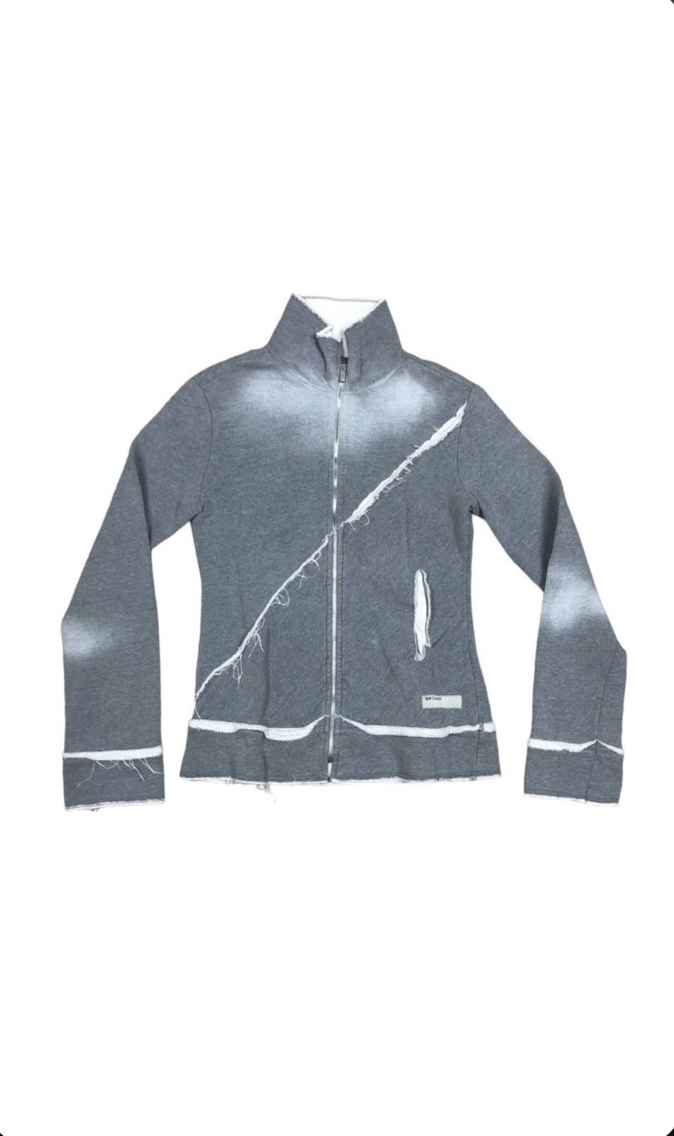 image of Archive Diesel Zip Up in Grey, Men's (Size Small)