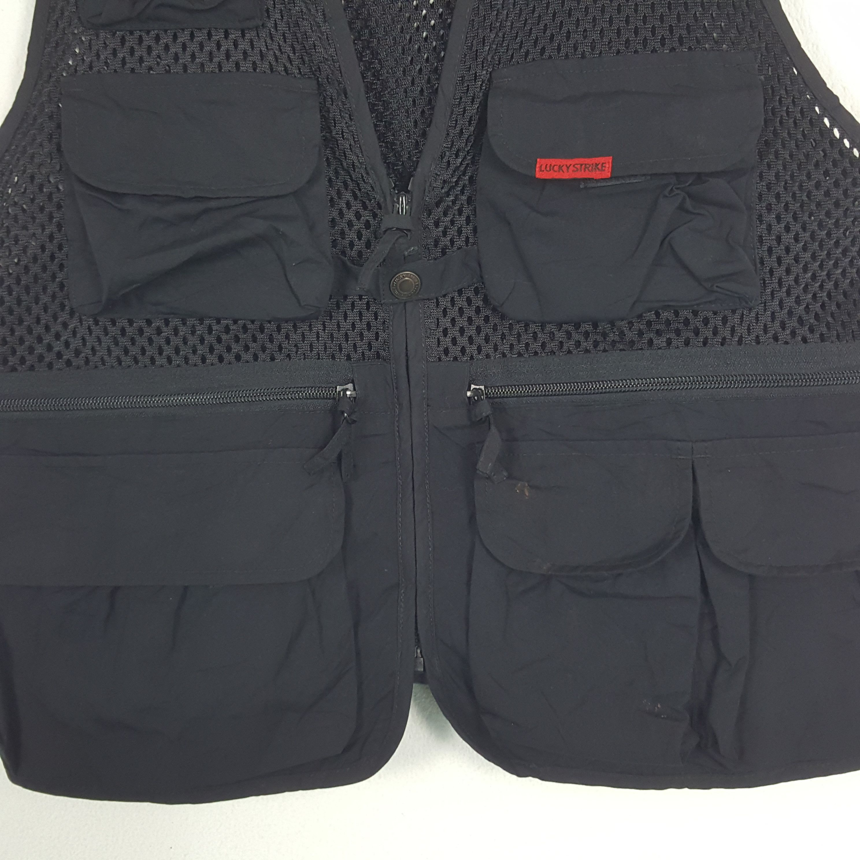 Camel × Vintage Vintage Lucky Strike Racing Team Promo Utility Vest Size US L / EU 52-54 / 3 - 2 Thumbnail