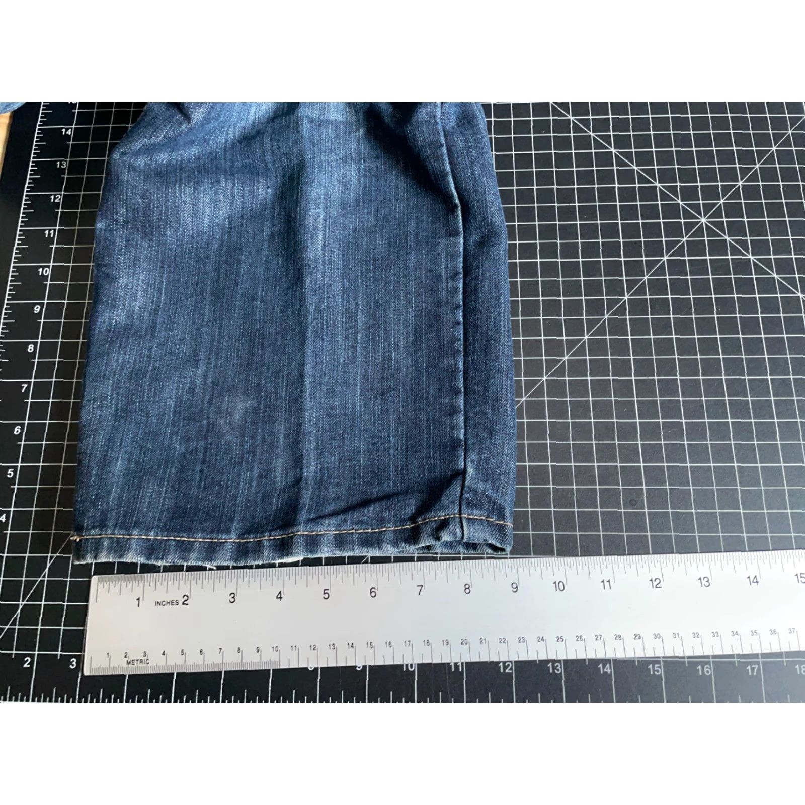 Avirex VINTAGE Avirex Jeans Baggy Straight Leg Men's 32 x 29 Blue Denim Embroidered Y2K Skater Regular 5-Pocket Denim Cotton Polyester Size US 32 / EU 48 - 7 Thumbnail