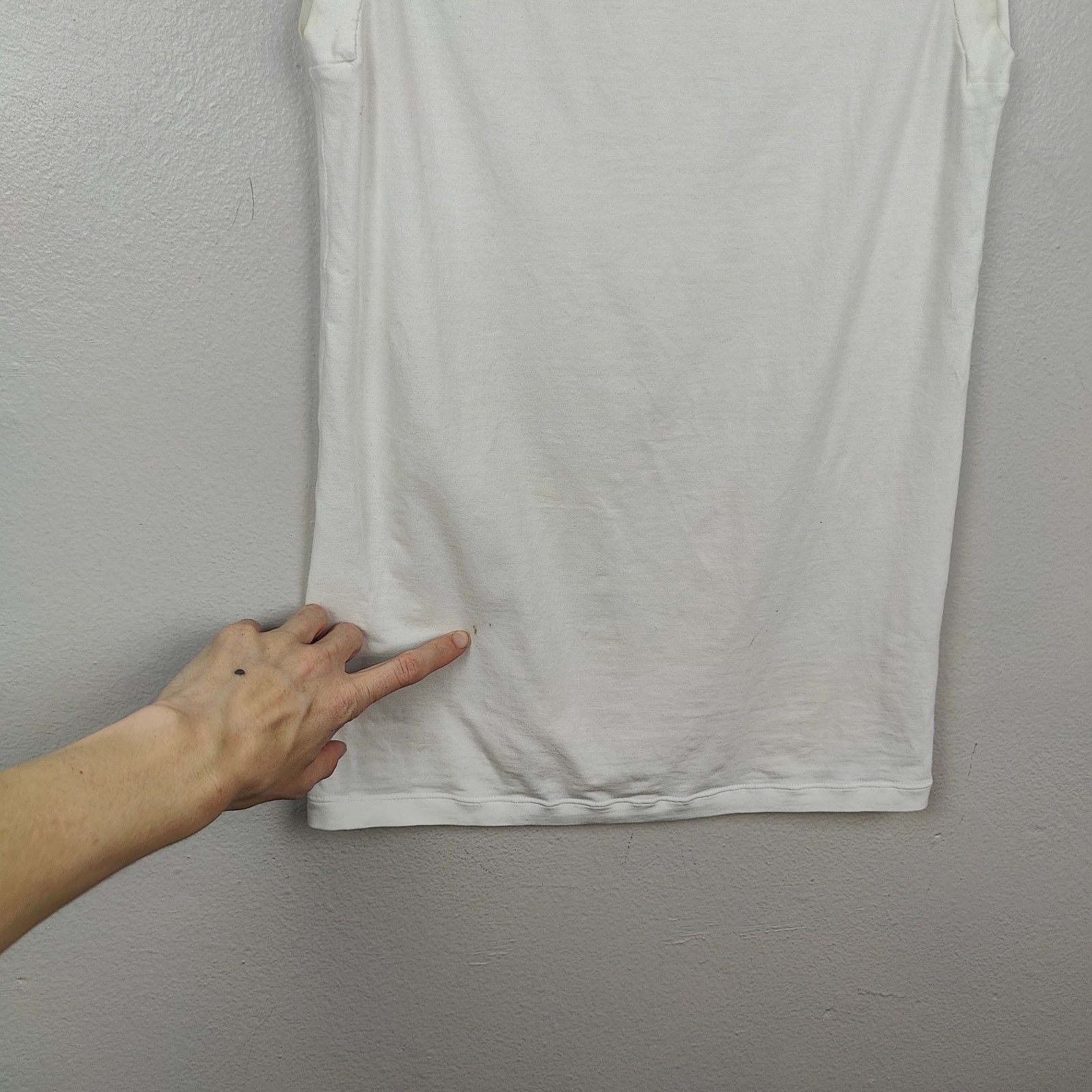 Brunello Cucinelli Brunello Cucinelli Tank Top Womens XS White Preppy Crewneck Size XS / US 0-2 / IT 36-38 - 5 Thumbnail