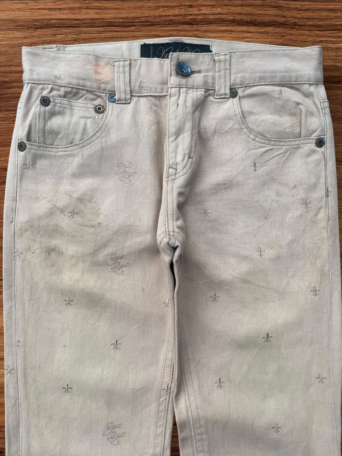 Karl Kani Vintage Karl Kani Dagger Embroidery All Over Loose Leg Pants Size US 32 / EU 48 - 4 Thumbnail