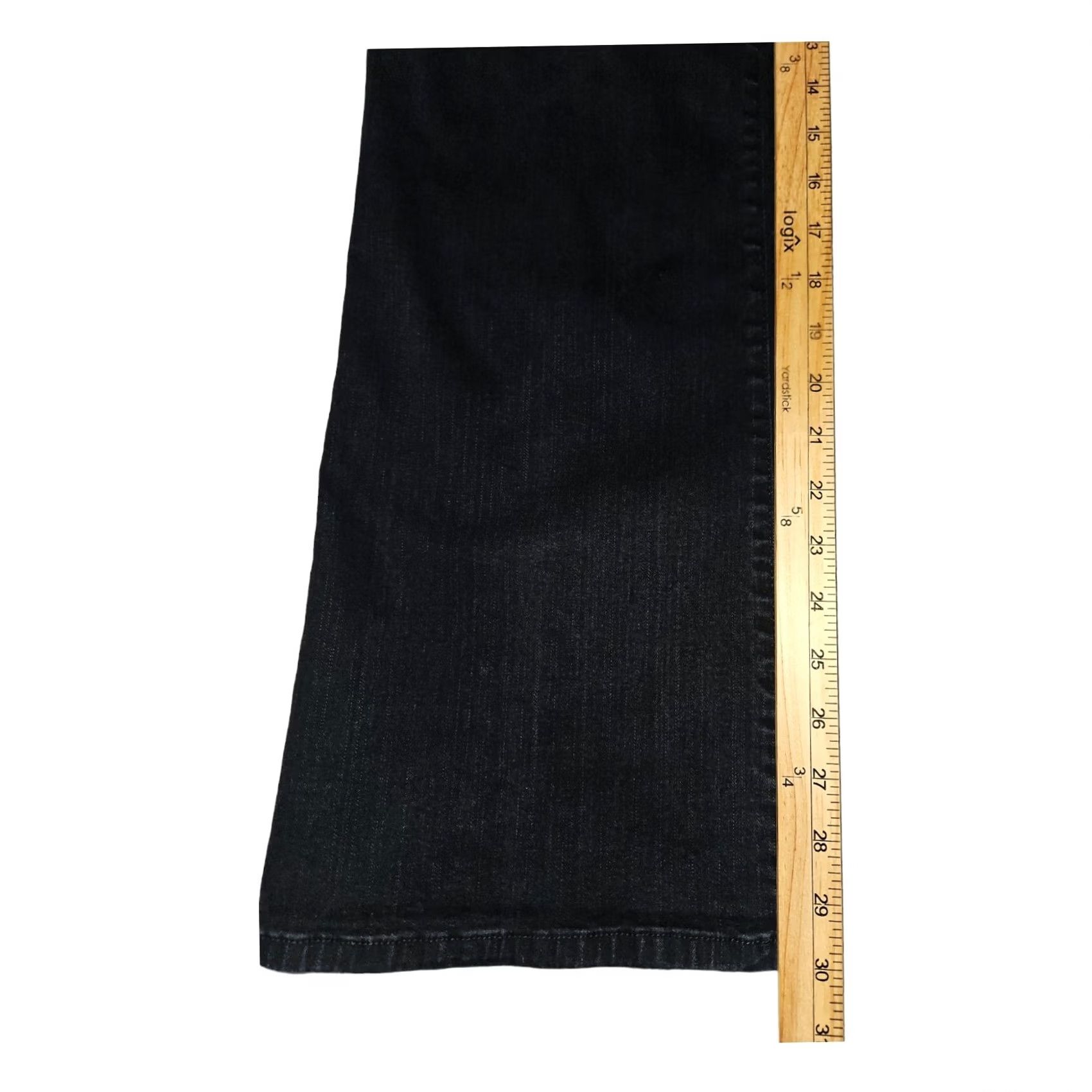 NYDJ NYDJ Womens Mid Rise Boot Cut Denim Stretch Workwear Blue Jeans Size 38" / US 16 / IT 52 - 5 Thumbnail