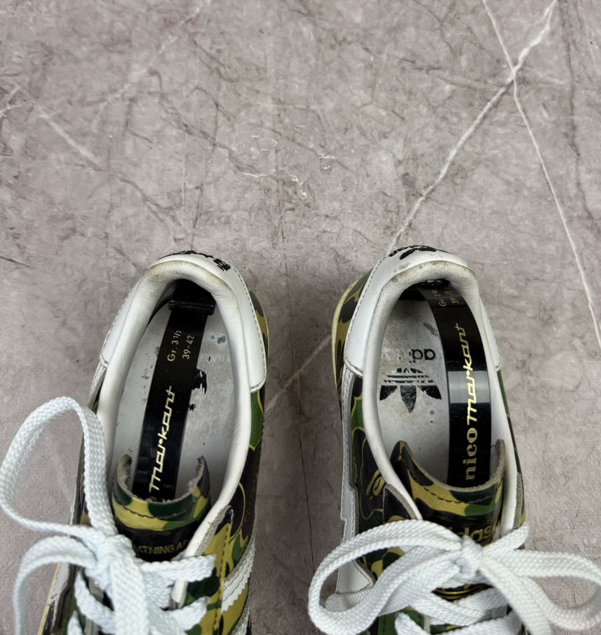 Adidas × Bape Adidas Superstar Bape ABC Camo Green A Bathing Ape Size Size US 6 / IT 36 - 7 Thumbnail