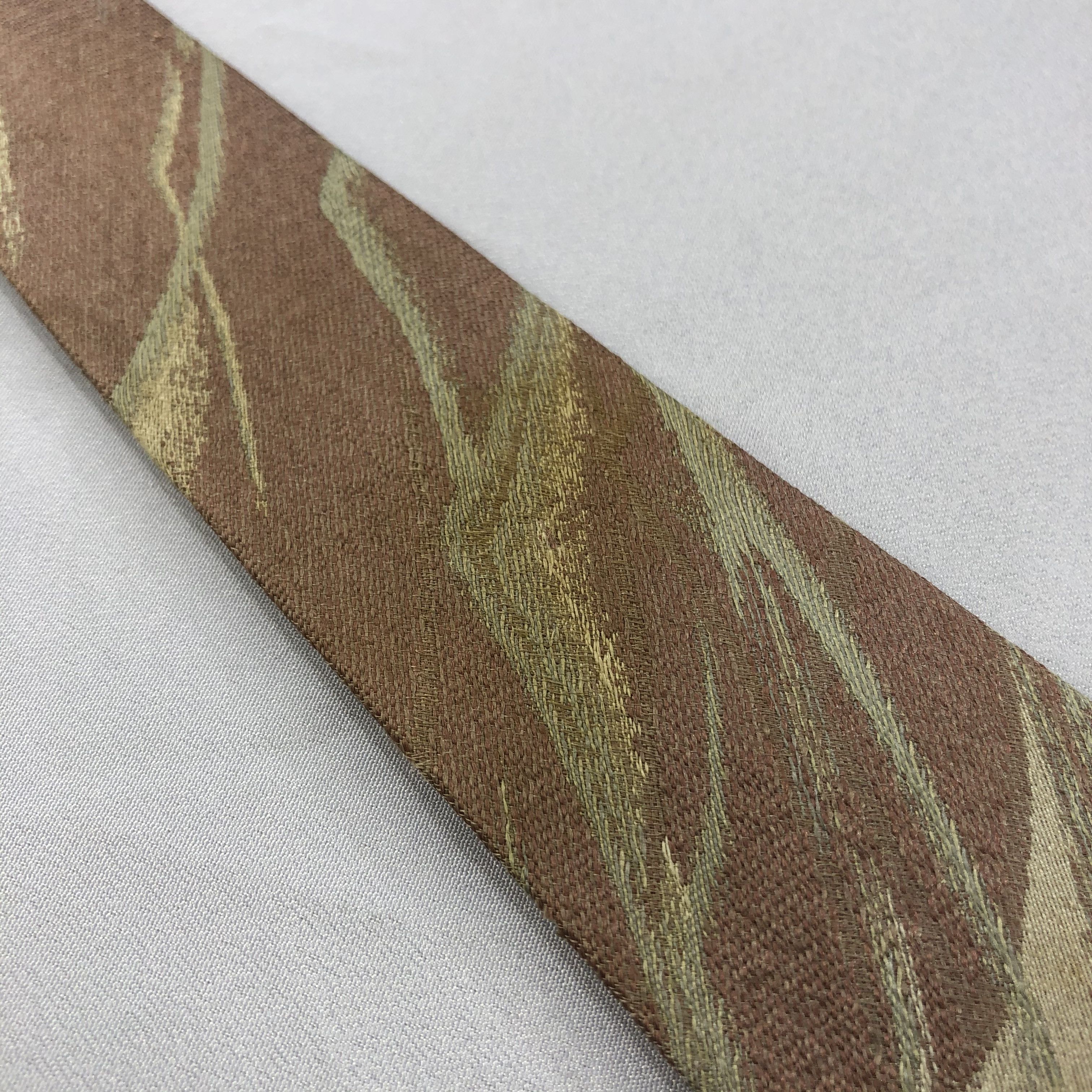 Issey Miyake × Japanese Brand × Vintage Issey Miyake Silk Neck Ties T91 Size ONE SIZE - 8 Thumbnail