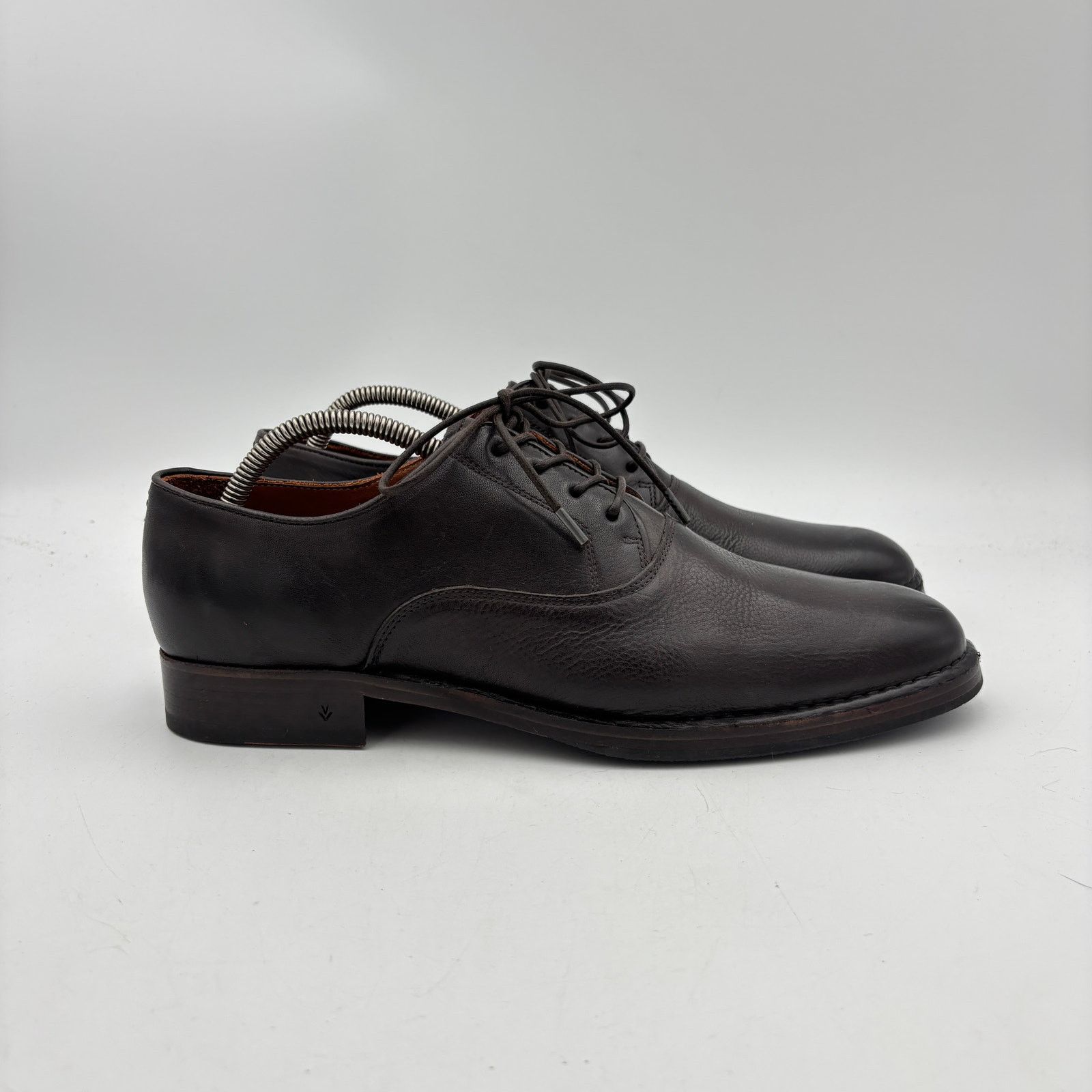 John Varvatos John Varvatos Derby Shoes Men's 11 Brown Leather Oxfords Size US 11 / EU 44 - 3 Thumbnail