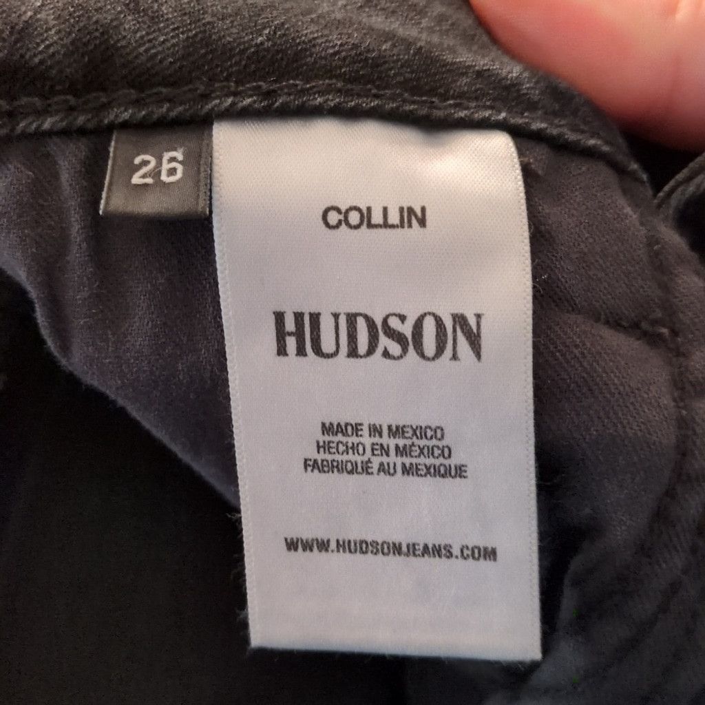 Hudson Hudson Jeans Collin Raw-Edge Mid Rise Cropped Jeans Size 26 Size 26" / US 2 / IT 38 - 8 Thumbnail