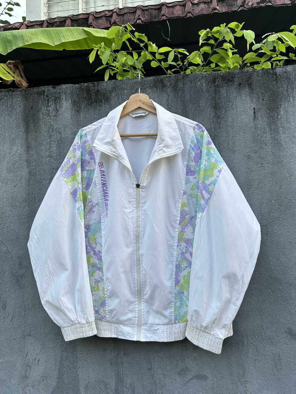 Balenciaga 👹Vintage Balenciaga Paris Sport Collection Bomber Jacket Size US M / EU 48-50 / 2 - 2 Thumbnail