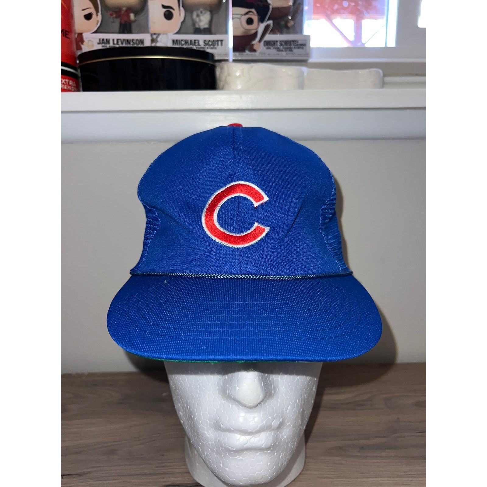 MLB MLB Chicago Cubs Hat Par Cap Baseball Blue Green Brim OS Size ONE SIZE - 1 Thumbnail