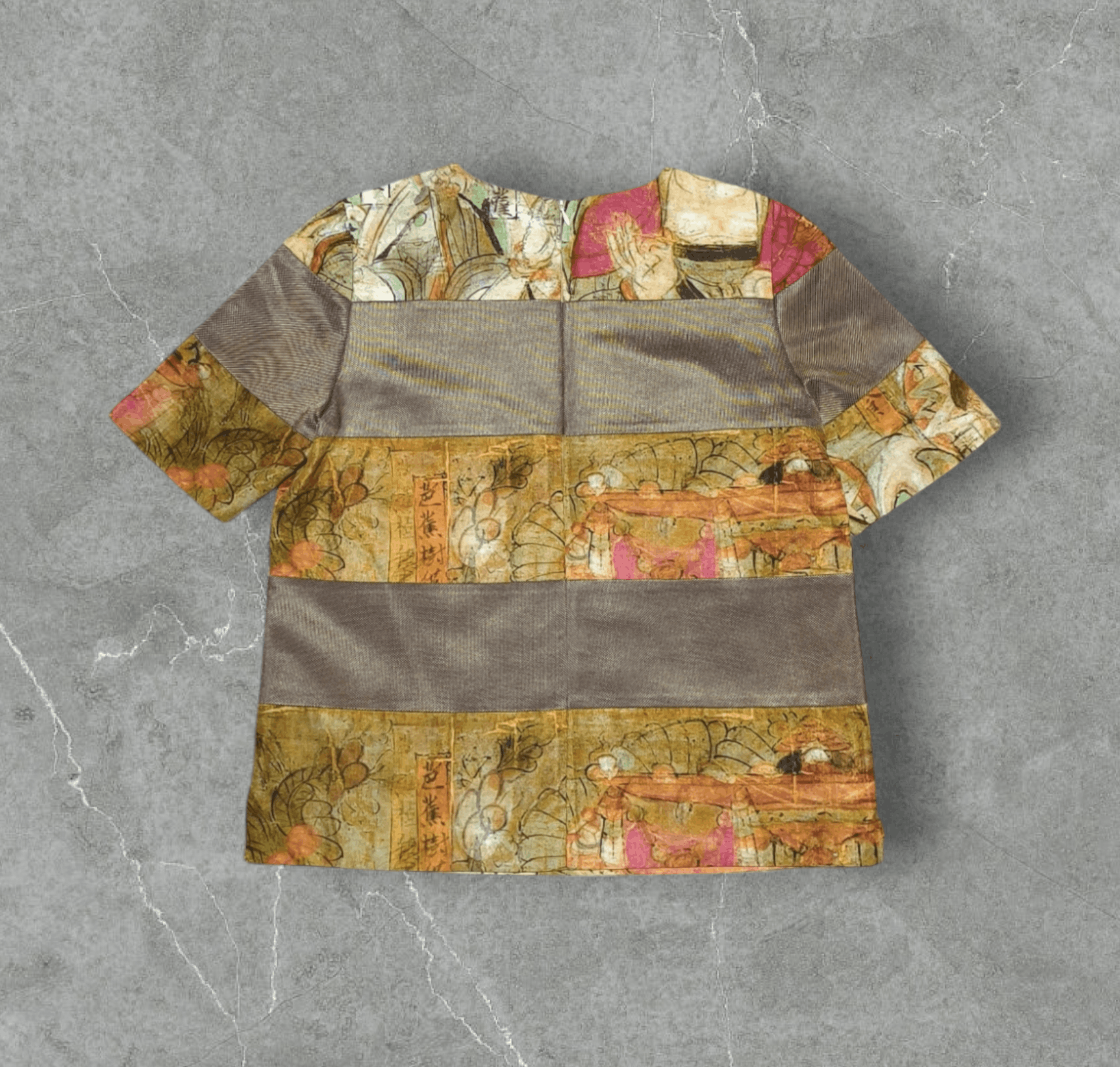 Vivienne Tam 90s Vivienne Tam Buddha Blouse Size L / US 10 / IT 46 - 2 Thumbnail
