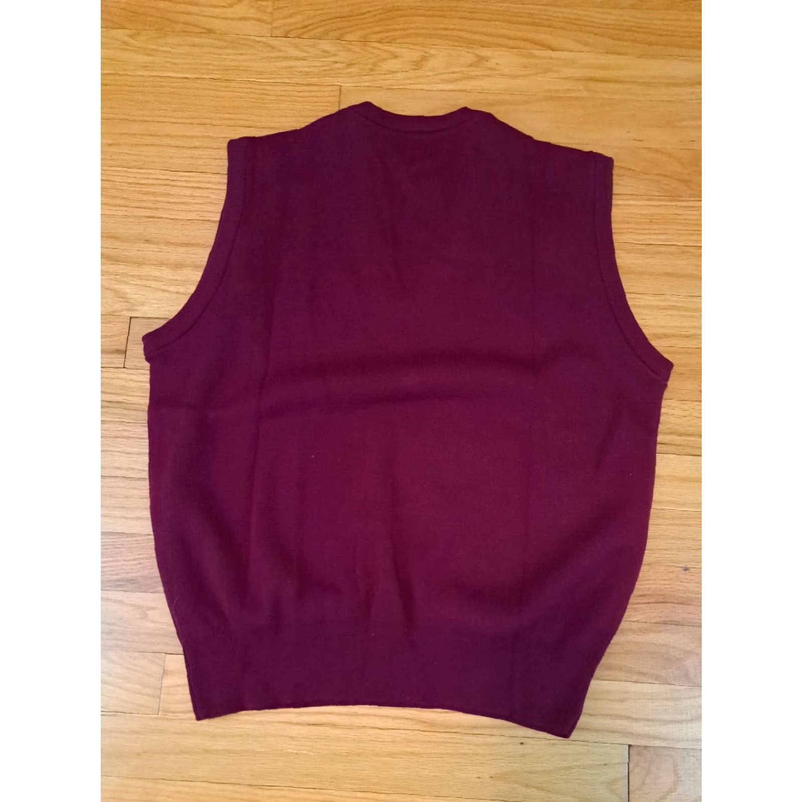 Jantzen Jantzen Sweater Vest Knit V-Neck Medium M Red USA Made Mens Size US M / EU 48-50 / 2 - 4 Thumbnail