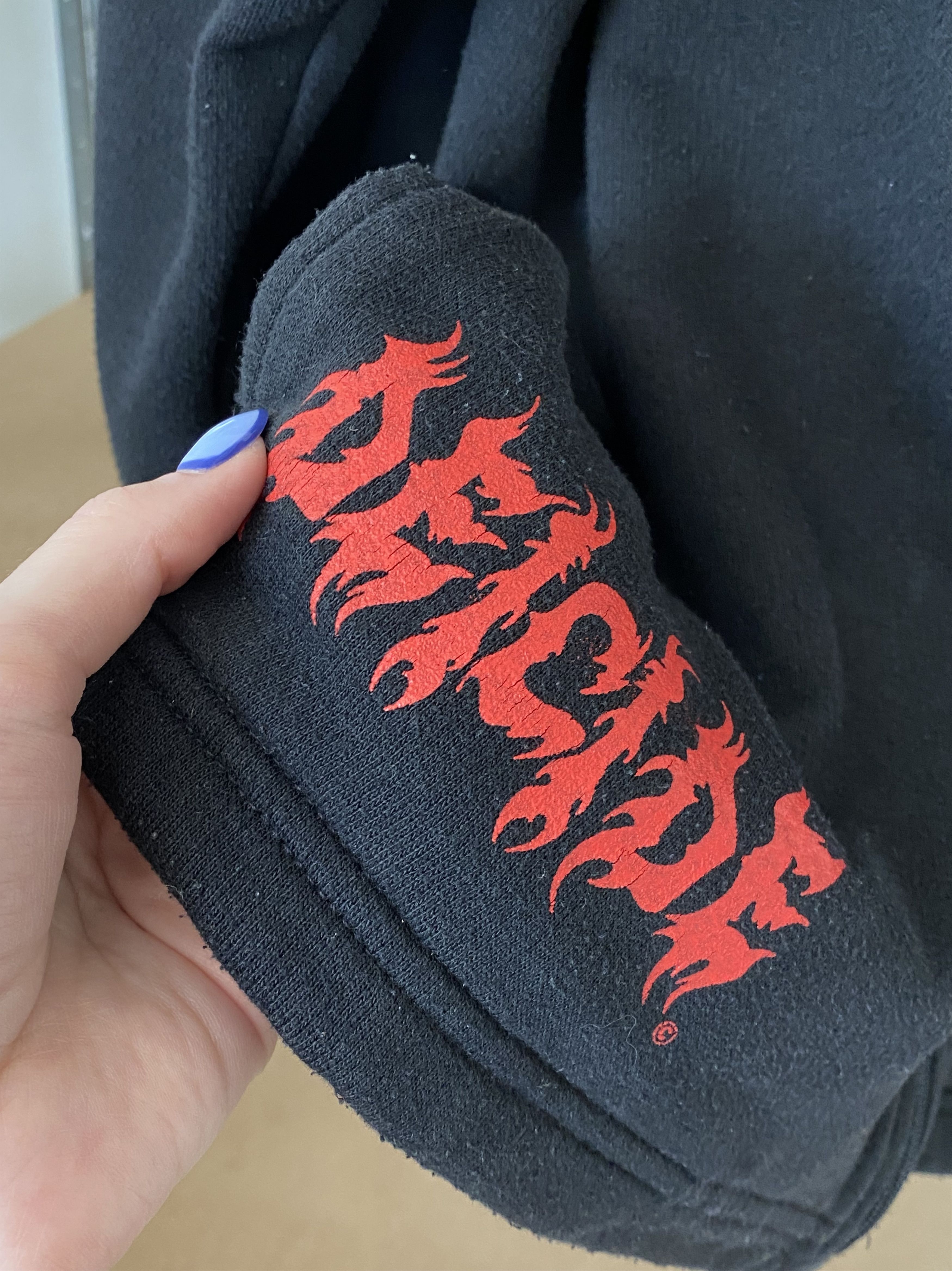 Band Tees × Vintage Deicide Vintage 1995 Behind The Light Zip Up Hoodie Size US XL / EU 56 / 4 - 9 Thumbnail