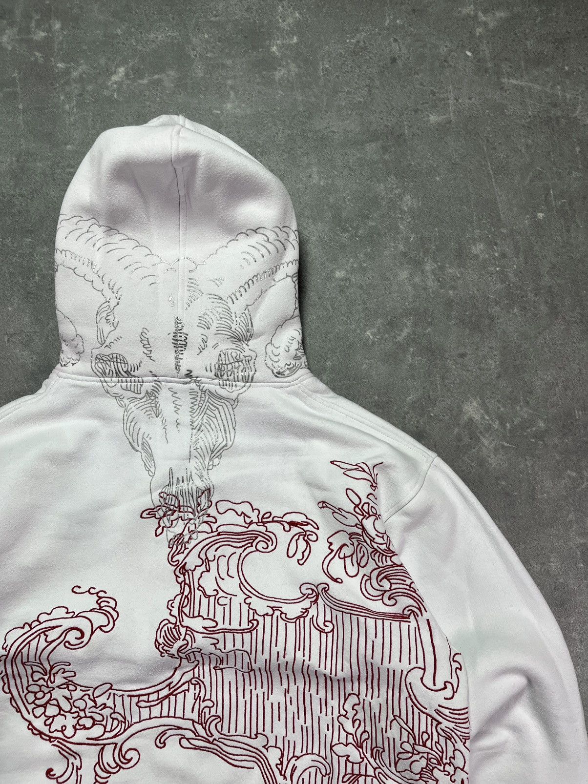 Makaveli Makaveli Wave Embroidered Heavy Zip Hoodie L Japanese Style Size US L / EU 52-54 / 3 - 12 Thumbnail