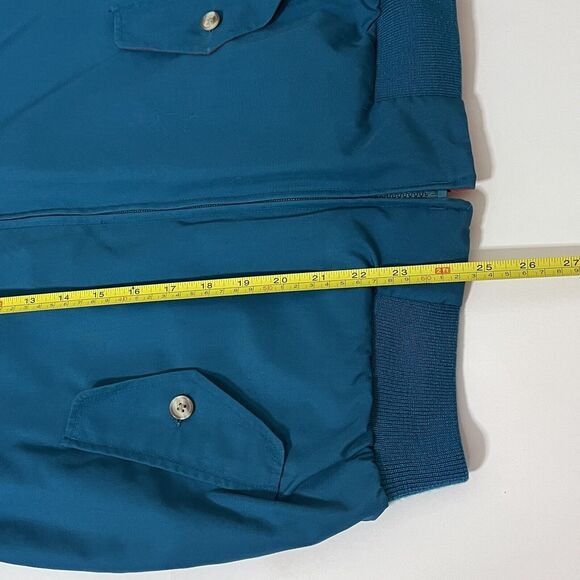 Lands' End Lands End Bomber Windbreaker Jacket Medium Reversible Blue O Size M / US 6-8 / IT 42-44 - 8 Thumbnail