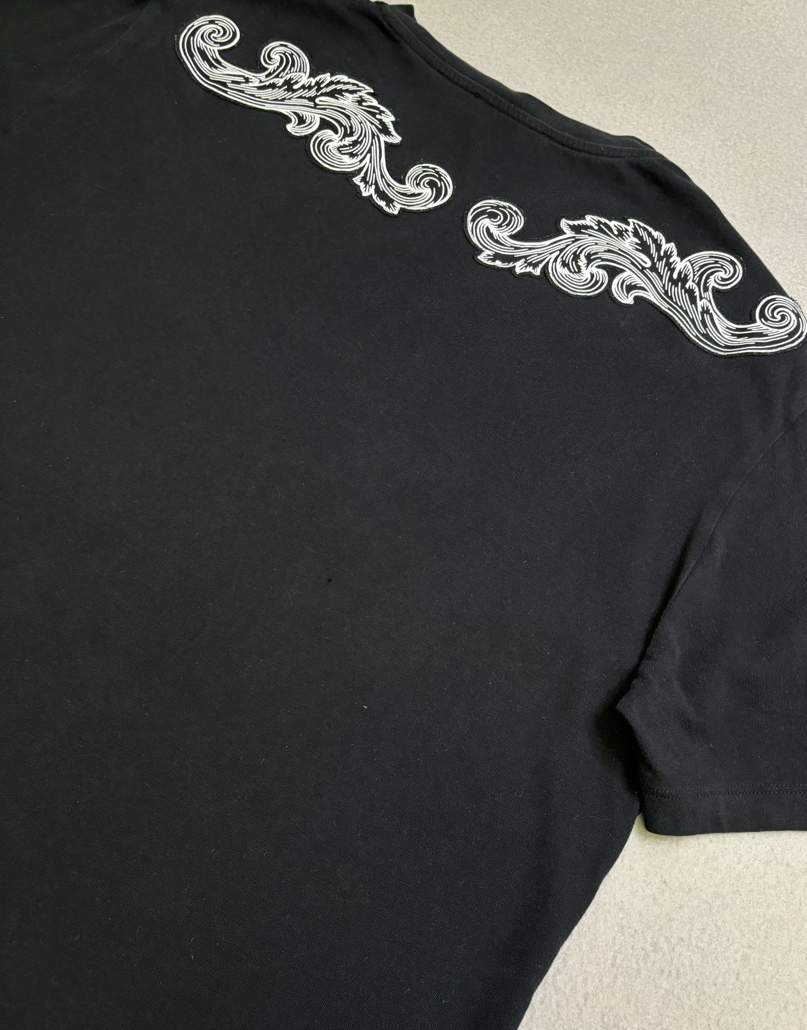 Versace Ganni Versace Black T-shirt Size L Size US L / EU 52-54 / 3 - 12 Thumbnail
