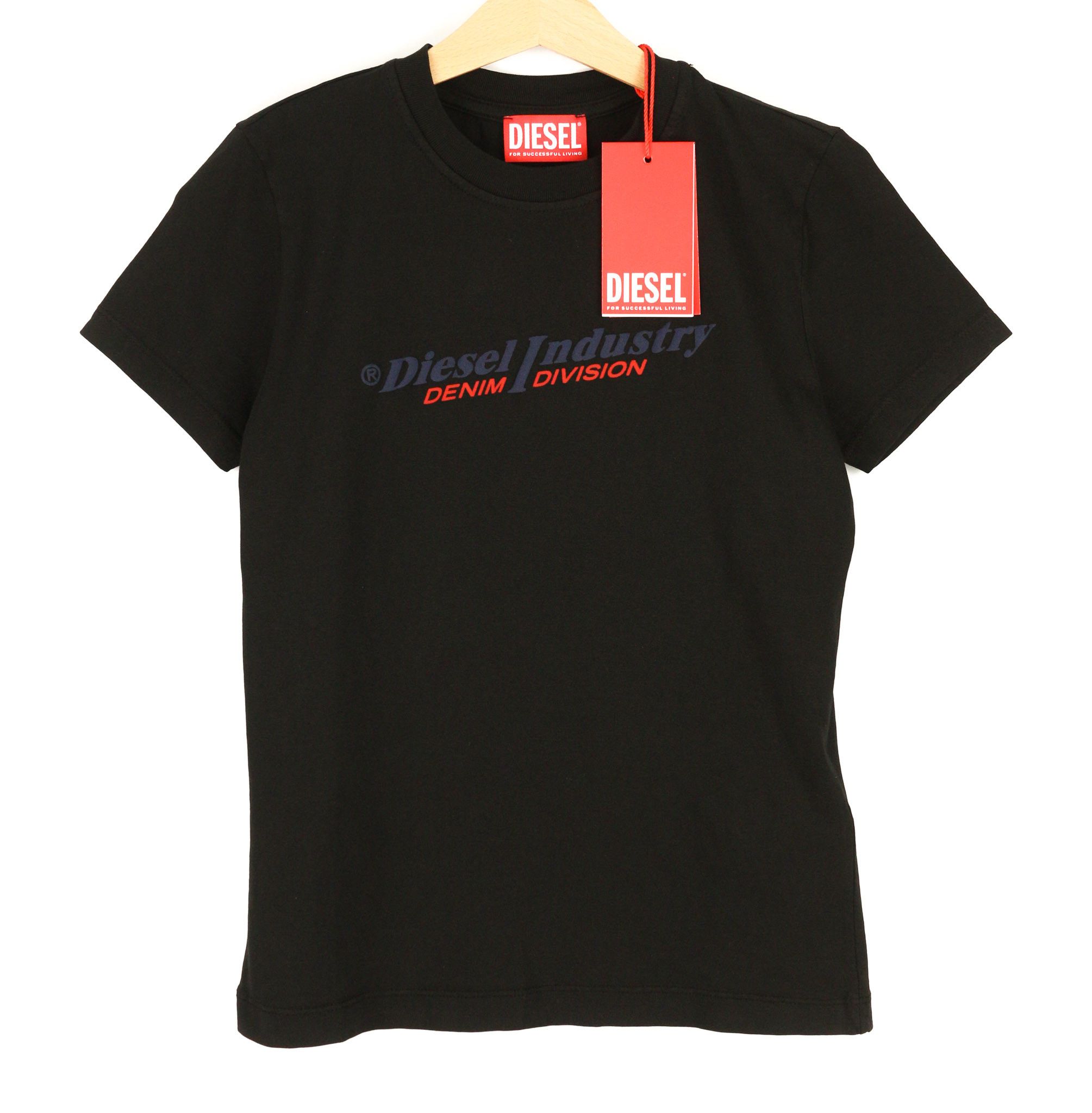無題 T-SLI-IND 2XS Black Short Sleeve Logo Tricot 40343