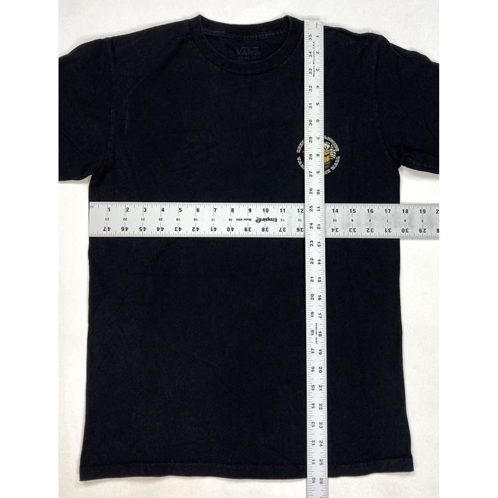 Vans VANS Shirt Men Small Black Short Sleeve Graphic Print Grim Reaper Worldwide T-Shirt Vintage? Size US S / EU 44-46 / 1 - 6 Thumbnail
