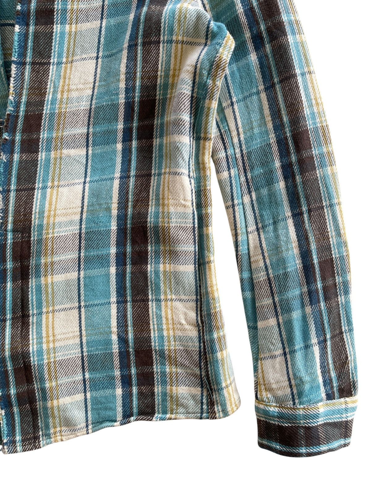Japanese Brand CH-777 Attack The Mind 7 "Retentis" Plaid Shirt Size US XS / EU 42 / 0 - 10 Thumbnail