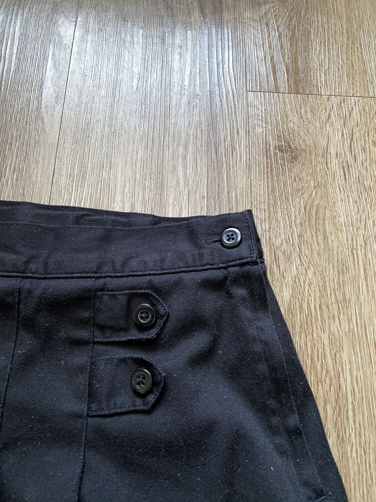 If Six Was Nine Y2K Black Pleated Skirt Size 28" / US 6 / IT 42 - 4 Thumbnail