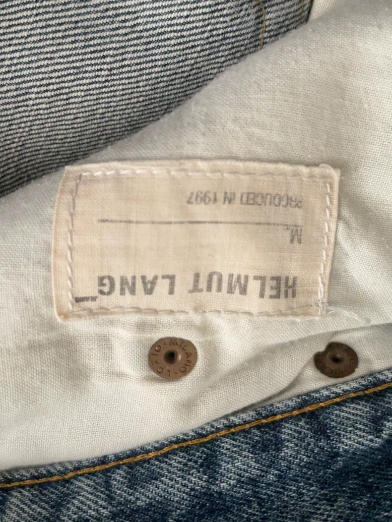 Helmut Lang HELMUT LANG size33 1997 GTR Jeans Size US 33 - 3 Thumbnail