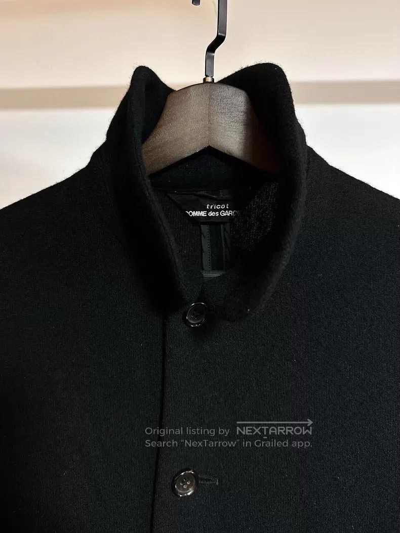 Comme des Garcons Comme des Garcons size F Collarless Multiwear Wool Blazer Size S / US 4 / IT 40 - 4 Thumbnail