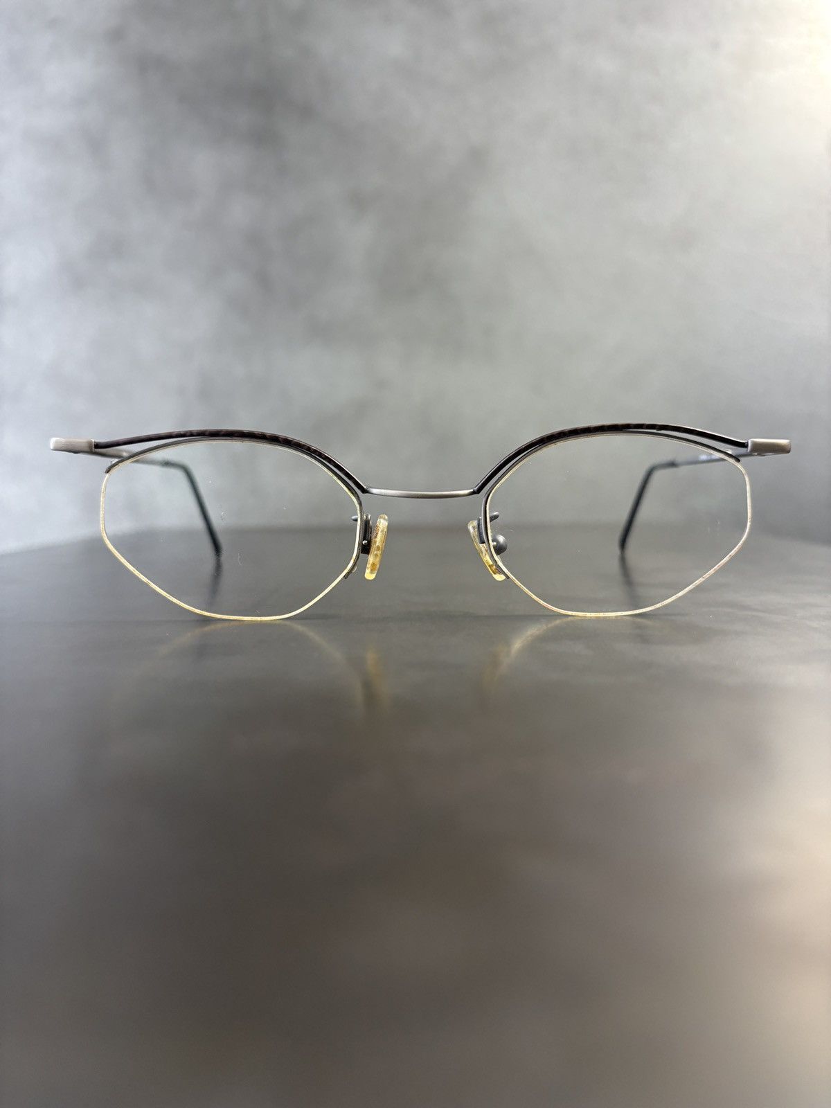 Designer iMAGO Cavea Eyeglasses Frames Neostyle Half Rim 1980s Style Size ONE SIZE - 2 Thumbnail