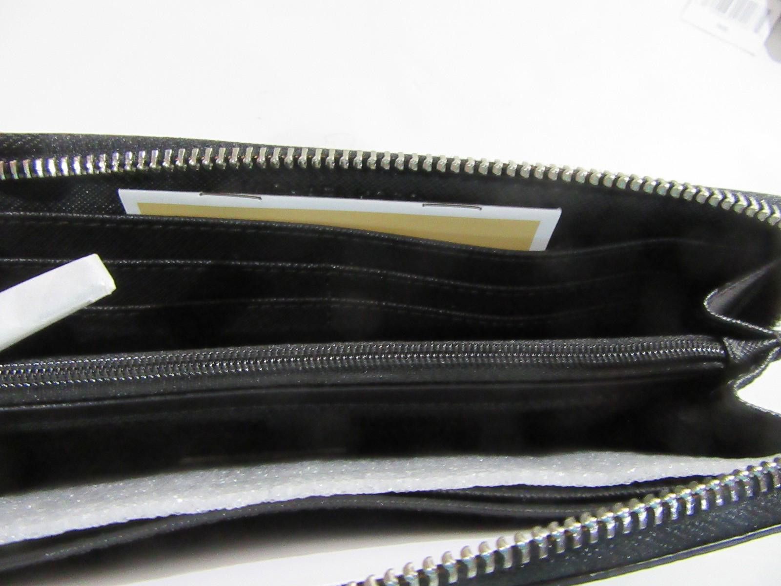 Michael Kors Michael Kors Bedford Large Three Quarter Zip Leather Wallet Size ONE SIZE - 4 Thumbnail