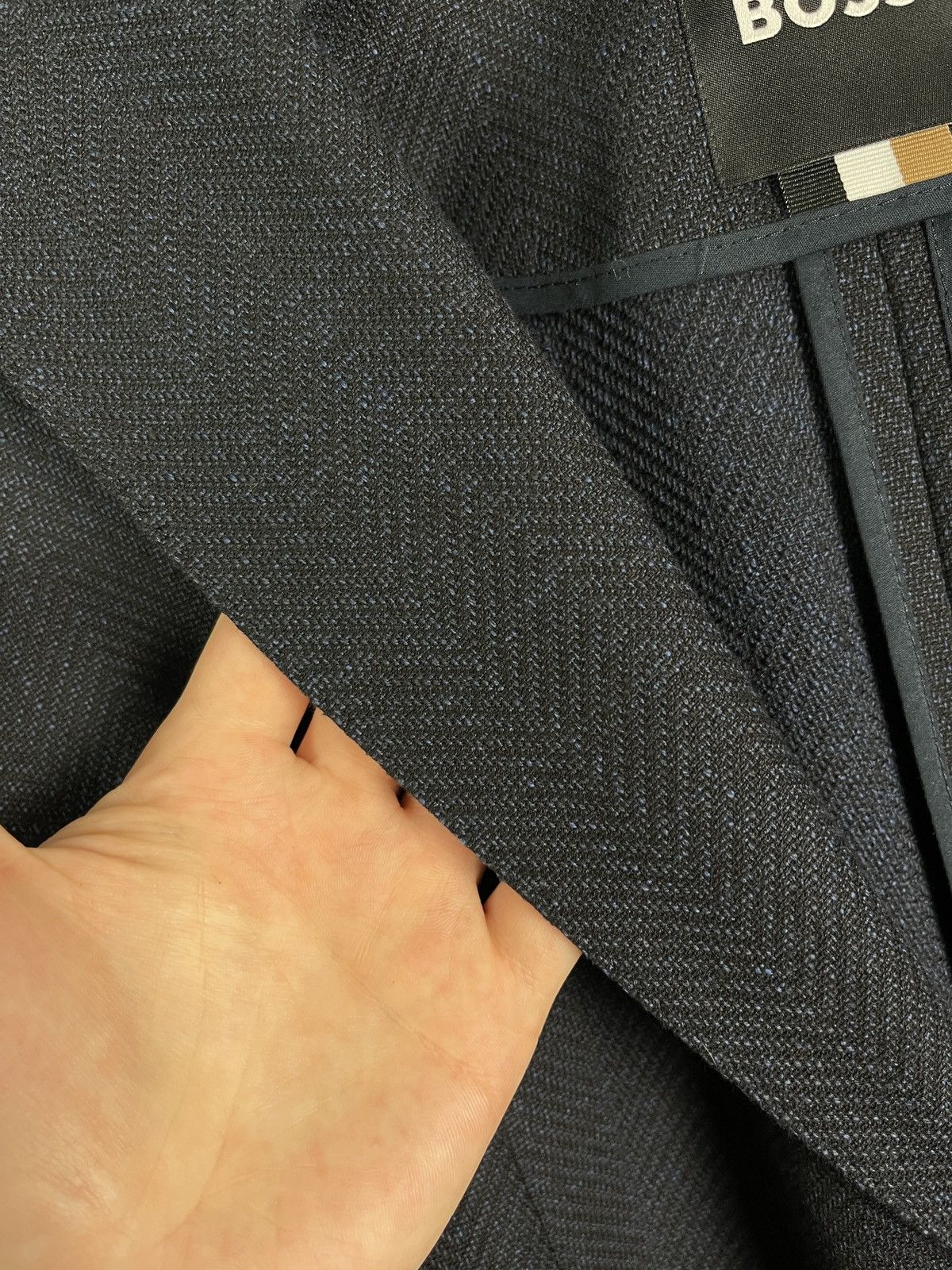 Hugo Boss Hugo Boss blazer men wool 52 42R L XL black 2024 Size 42R - 14 Thumbnail
