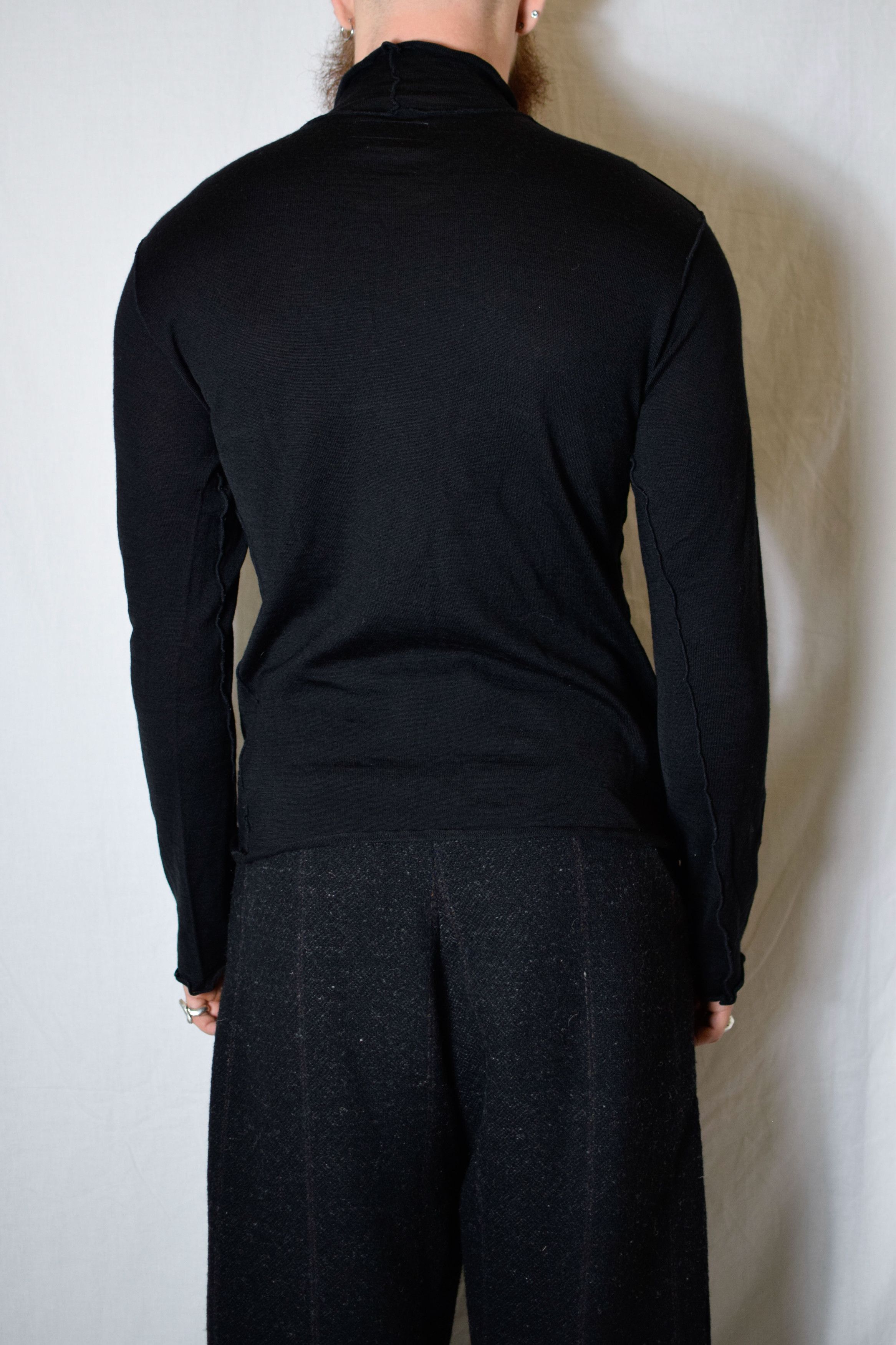 Yohji Yamamoto YYPH Archive Patch Turtleneck Size US L / EU 52-54 / 3 - 6 Thumbnail