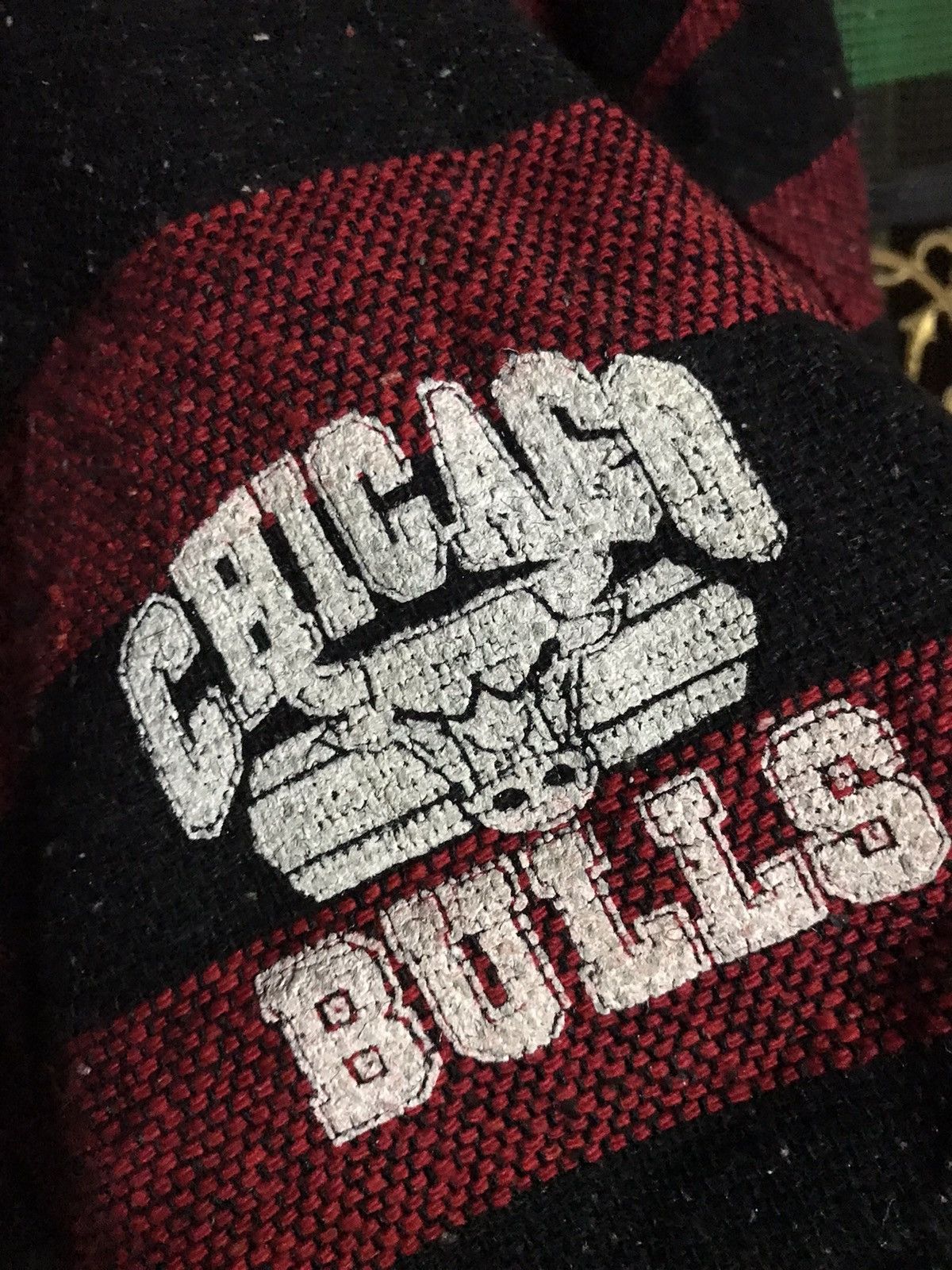 The Unbranded Brand Chicago Bulls Wool Hodie 50% arcylic 50% cotton Size US XL / EU 56 / 4 - 7 Thumbnail