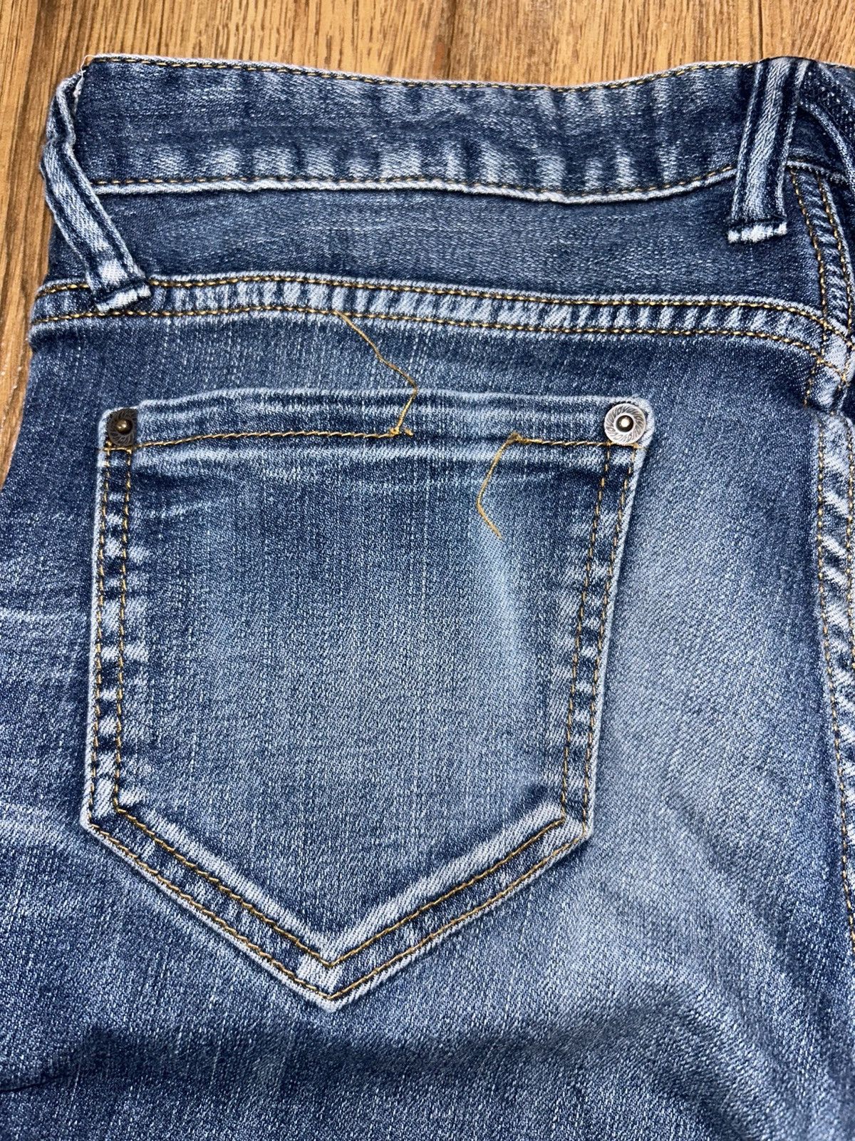 Tornado Mart Tornado Mart Vanquish Power Stretch Skinny Denim Pants Size 28" / US 6 / IT 42 - 10 Thumbnail