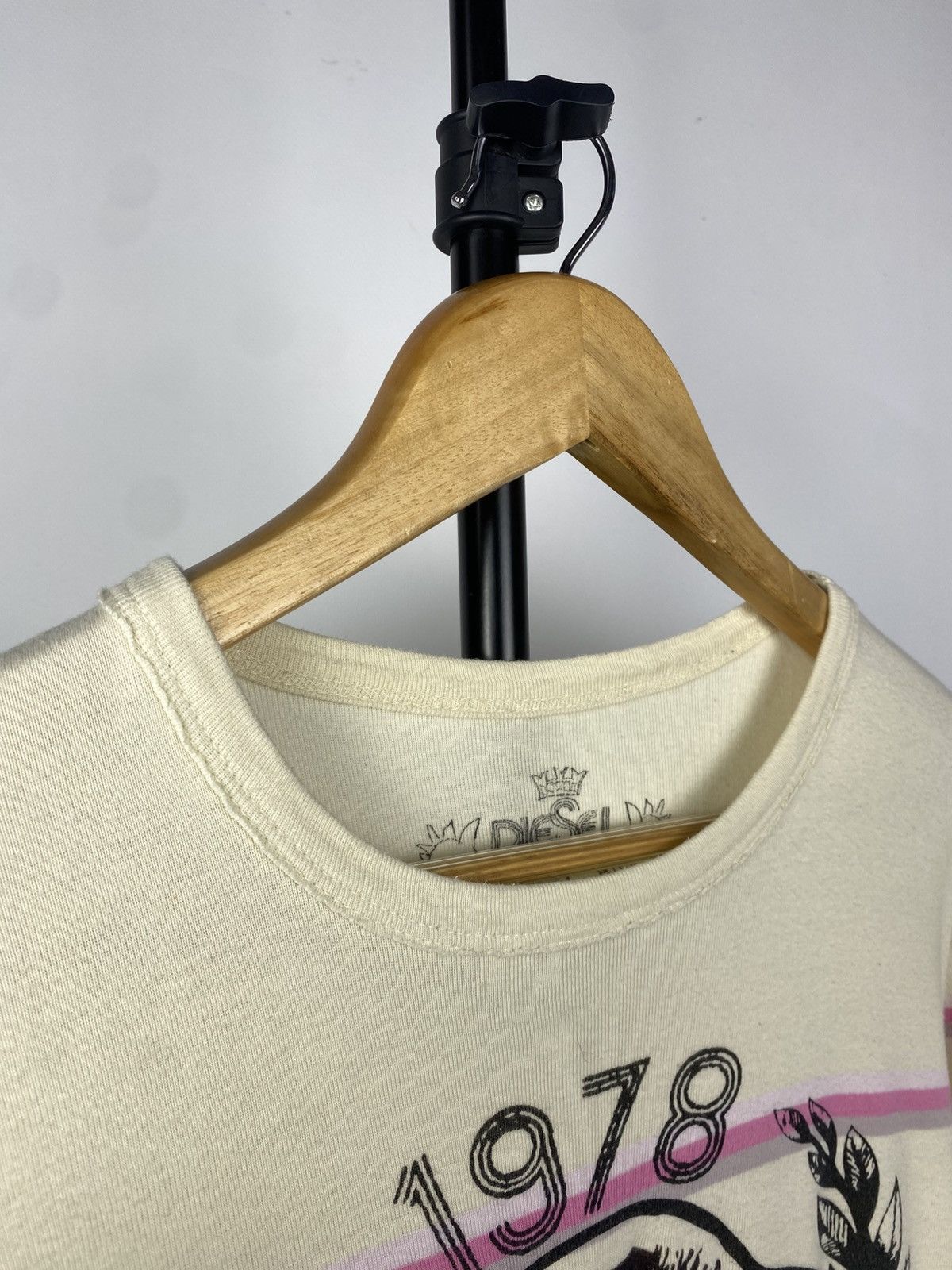 Diesel × Japanese Brand Vintage 90s Rare Luxury Diesel Big Logo T shirt Size US M / EU 48-50 / 2 - 3 Thumbnail
