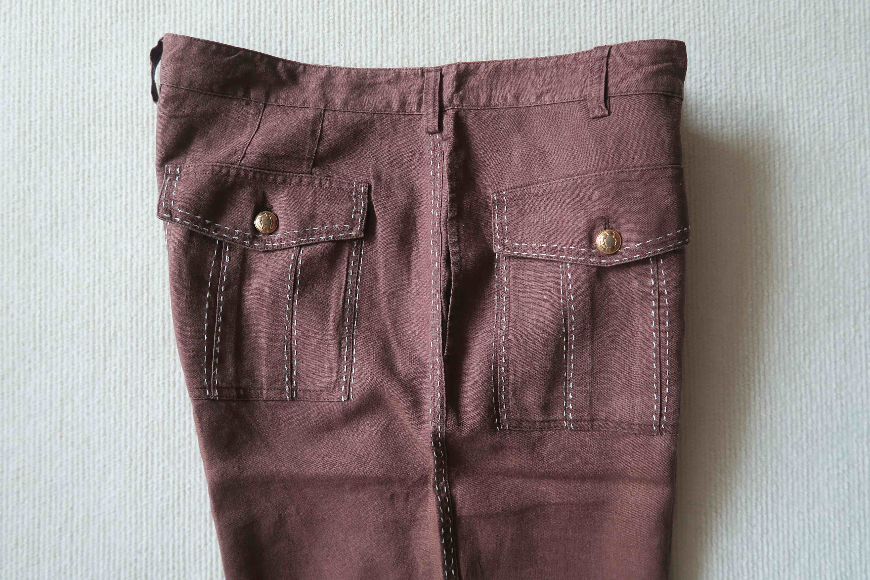 Roberto Cavalli Roberto Cavalli Italy Linen Shorts Size US 36 / EU 52 - 6 Thumbnail