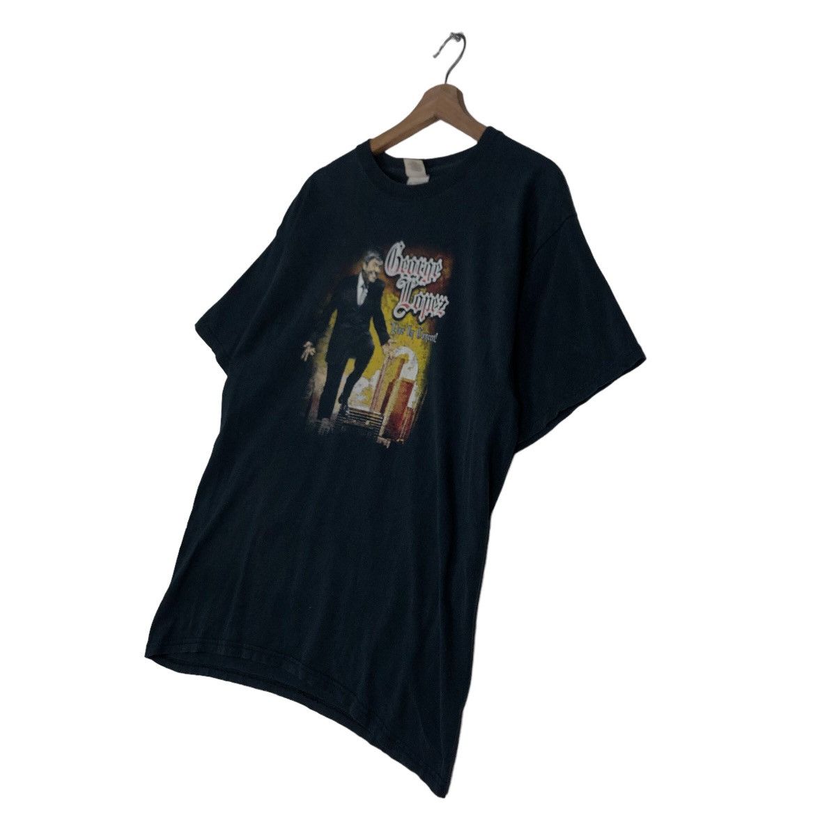 Band Tees 🔥Vintage Band Tees Solo Singer George Lopez Big Logo Size US L / EU 52-54 / 3 - 2 Thumbnail
