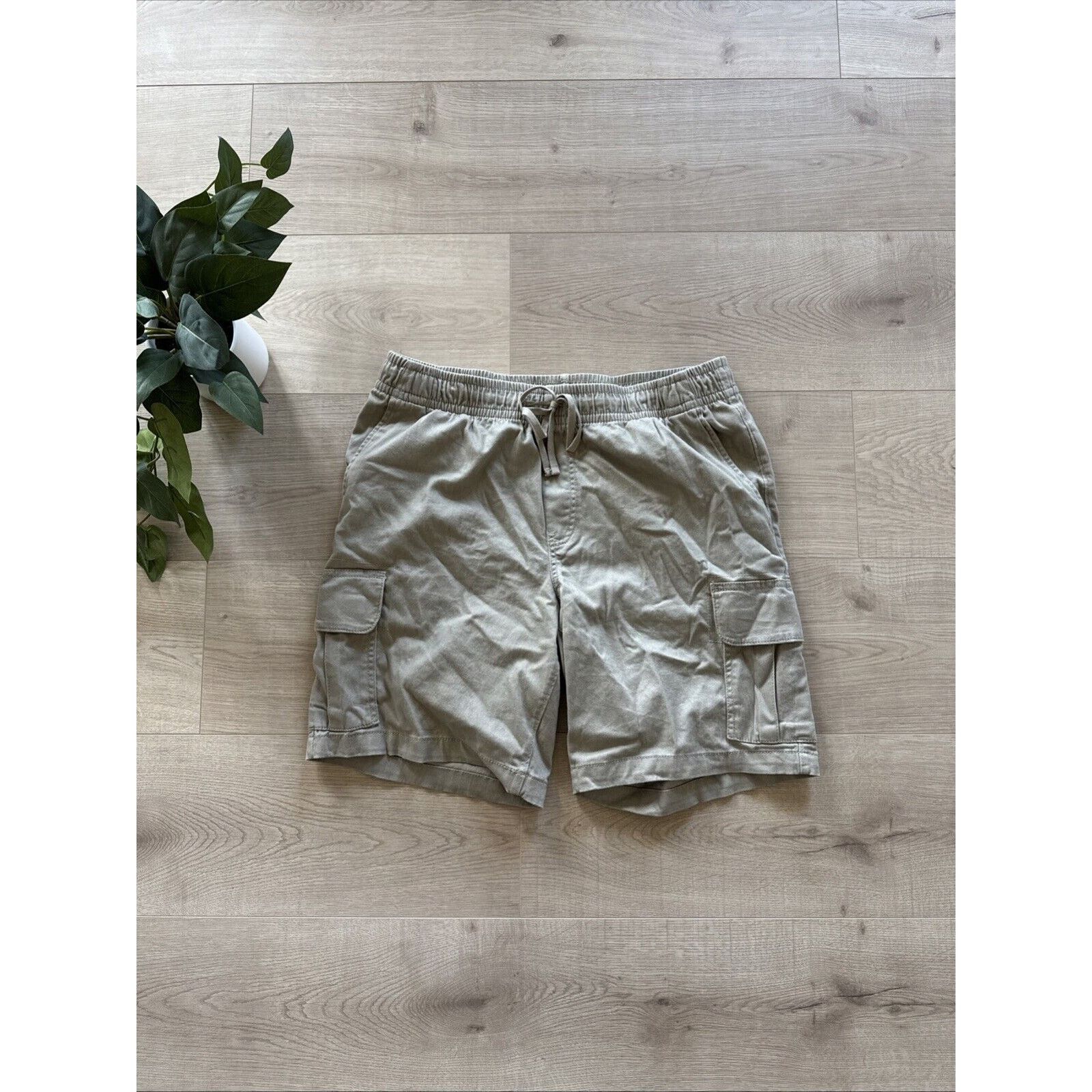 George George Stonewash Above The Knee Twill Shorts Medium 32x34 Size US 32 / EU 48 - 1 Thumbnail