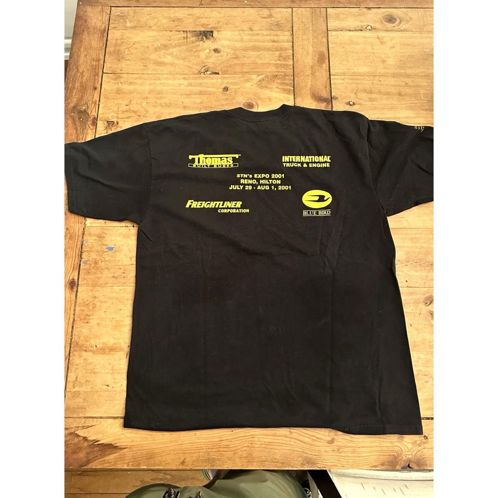 Vintage VINTAGE Western States Trade Show School Bus Expo T-Shirt XL Men Black Sub-Brand Western XL Mens T-Shirt 2000 STN’s School Bus Expo Size US XL / EU 56 / 4 - 6 Thumbnail