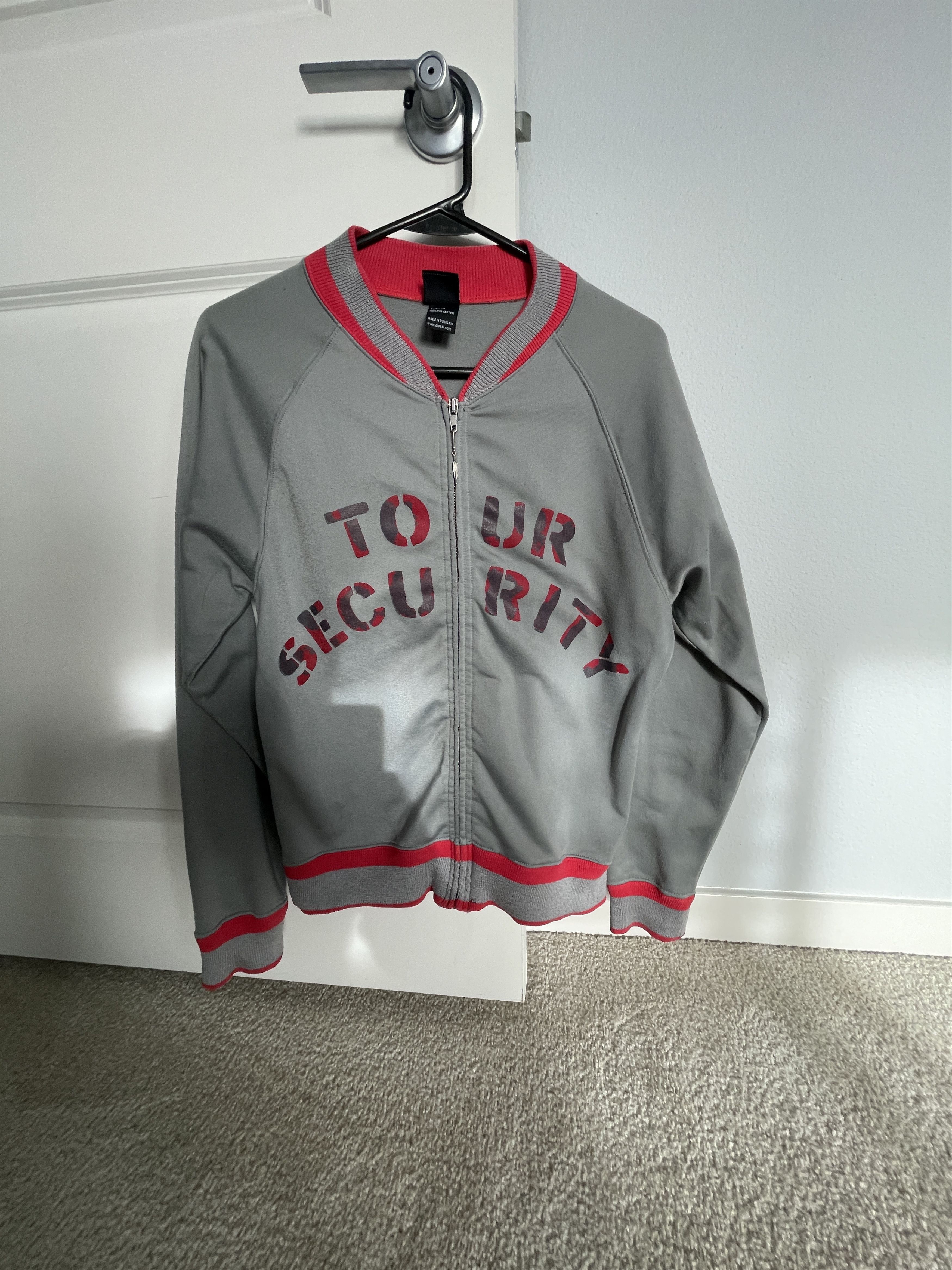Diesel Diesel European Tour Track Jacket Y2K Gray Red Size US S / EU 44-46 / 1 - 1 Thumbnail