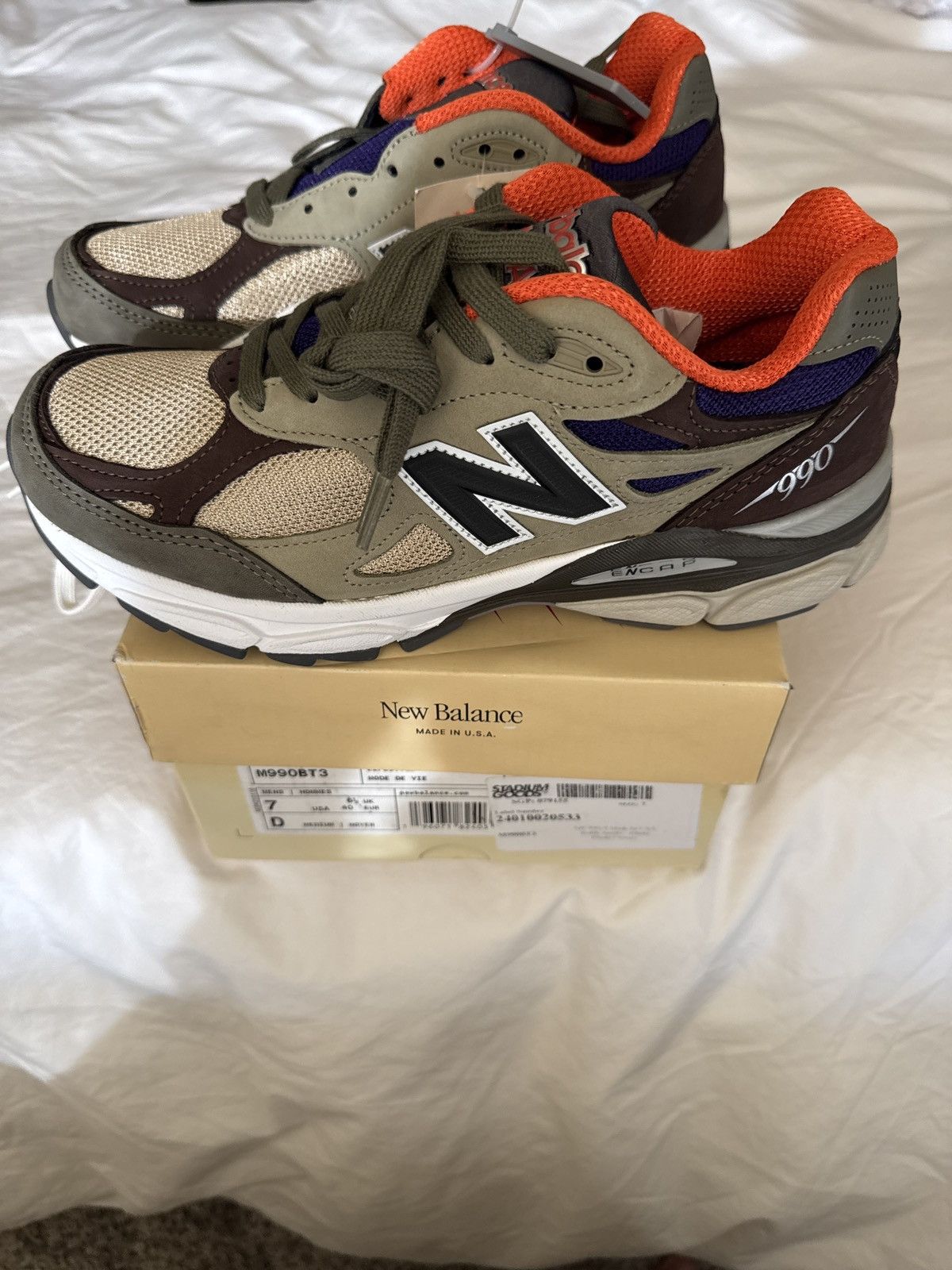 New Balance New Balance 990 v3 Teddy Santis Made in USA Size US 7 / EU 40 - 1 Thumbnail