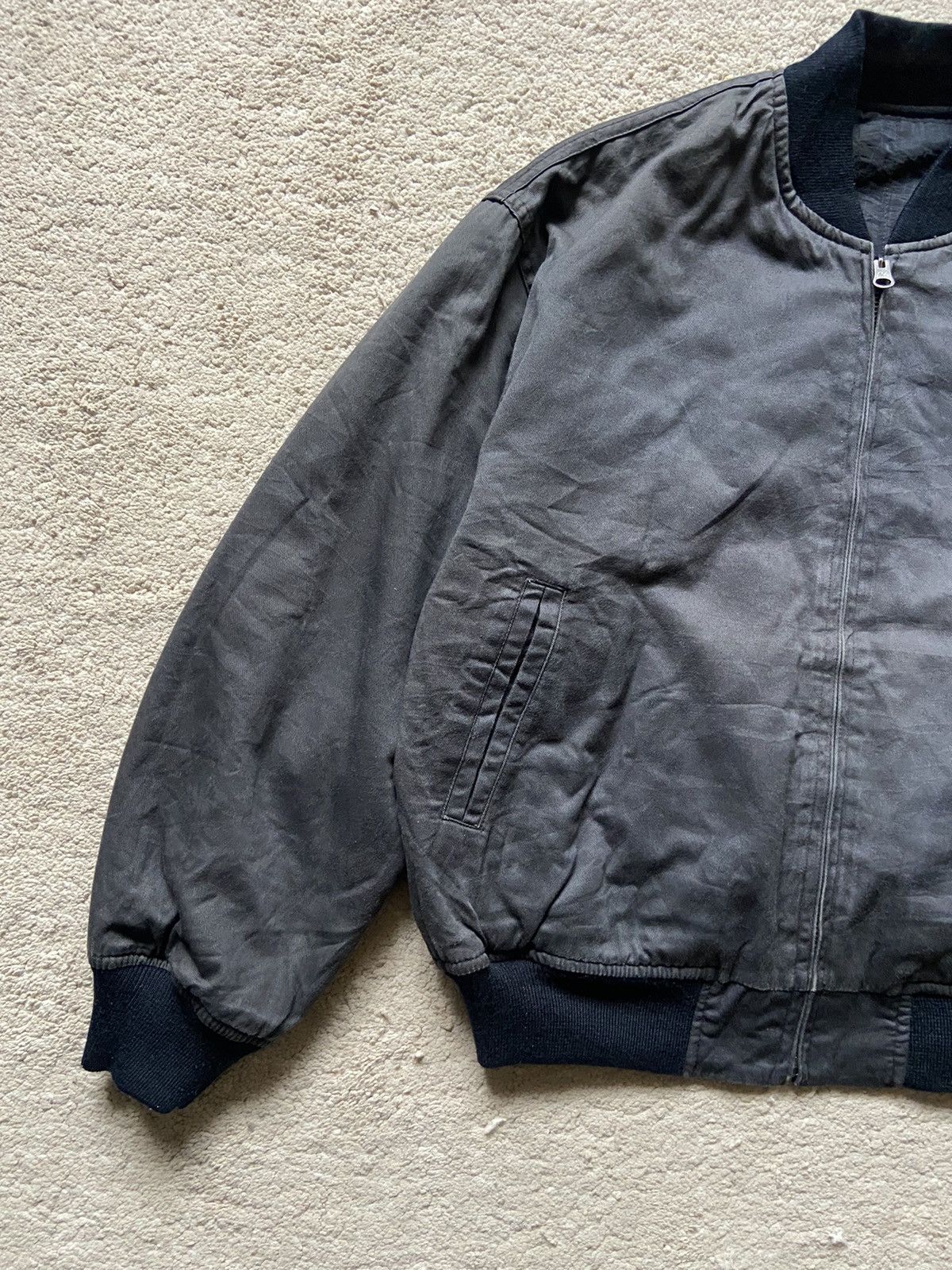 Atelier New Regime × Vintage Vintage A/W 80-90’s Atelier Sab Reversible Bomber Jacket Size US L / EU 52-54 / 3 - 9 Thumbnail