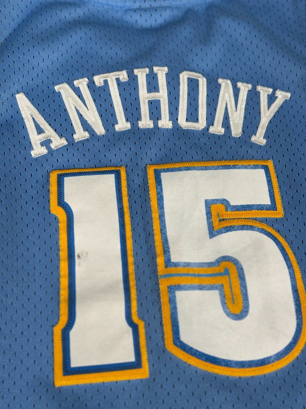 NBA NBA Reebok Denver Nuggets Carmelo Anthony #15 Jersey Size US XS / EU 42 / 0 - 6 Thumbnail