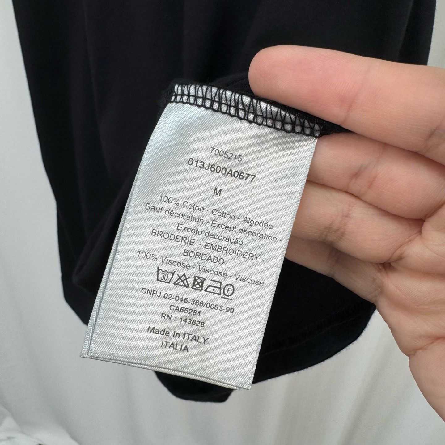 Dior Dior Embroidered CD Letter Short Sleeve Size US M / EU 48-50 / 2 - 6 Thumbnail