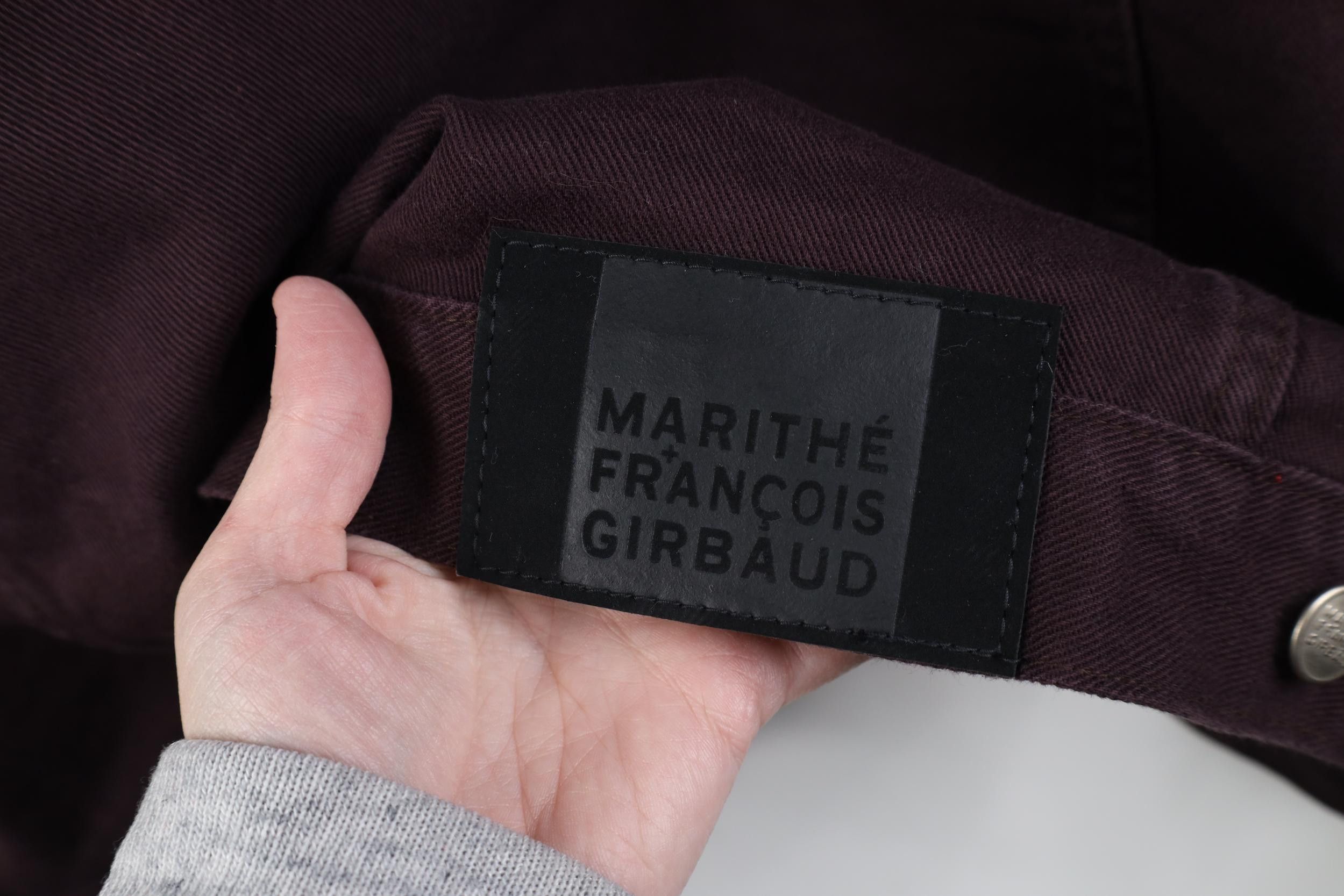 Marithe + Francois Girbaud Deadstock Vintage 90s Marithe Francois Girbaud Jacket Raisin Size US L / EU 52-54 / 3 - 14 Thumbnail