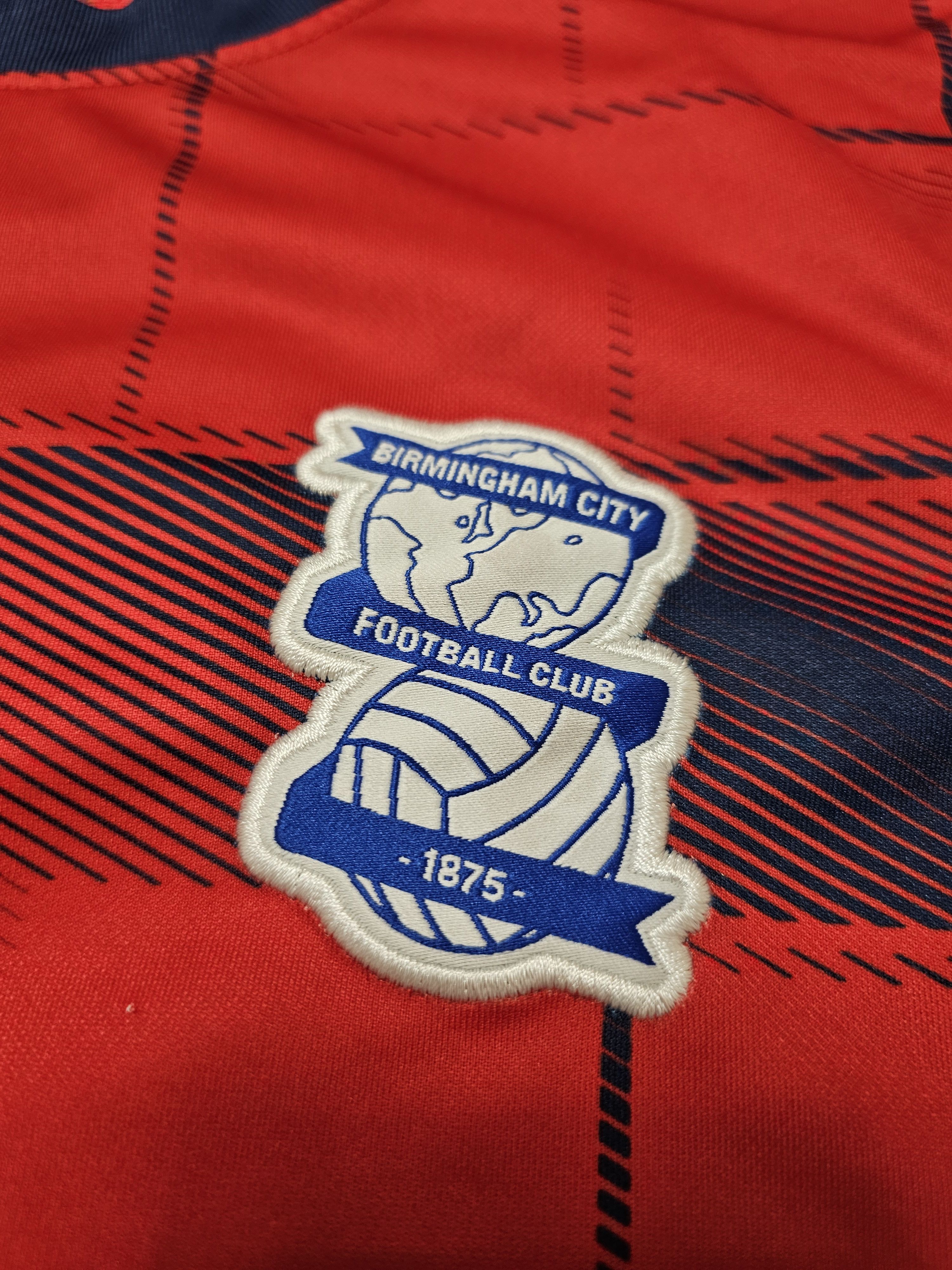 Nike BIRMINGHAM CITY 2022 2023 AWAY FOOTBALL JERSEY SOCCER JERSEY Size US S / EU 44-46 / 1 - 4 Thumbnail